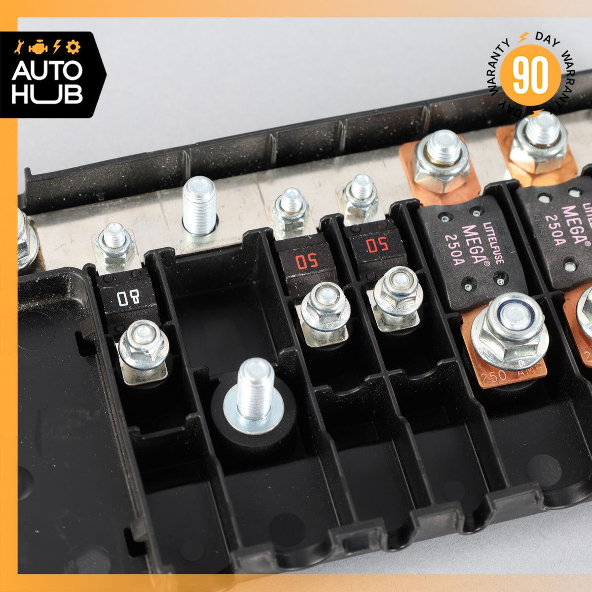 2016 Jaguar X351 XJ Rear Trunk Battery Terminal Fuse Relay Junction Box OEM - photo 9