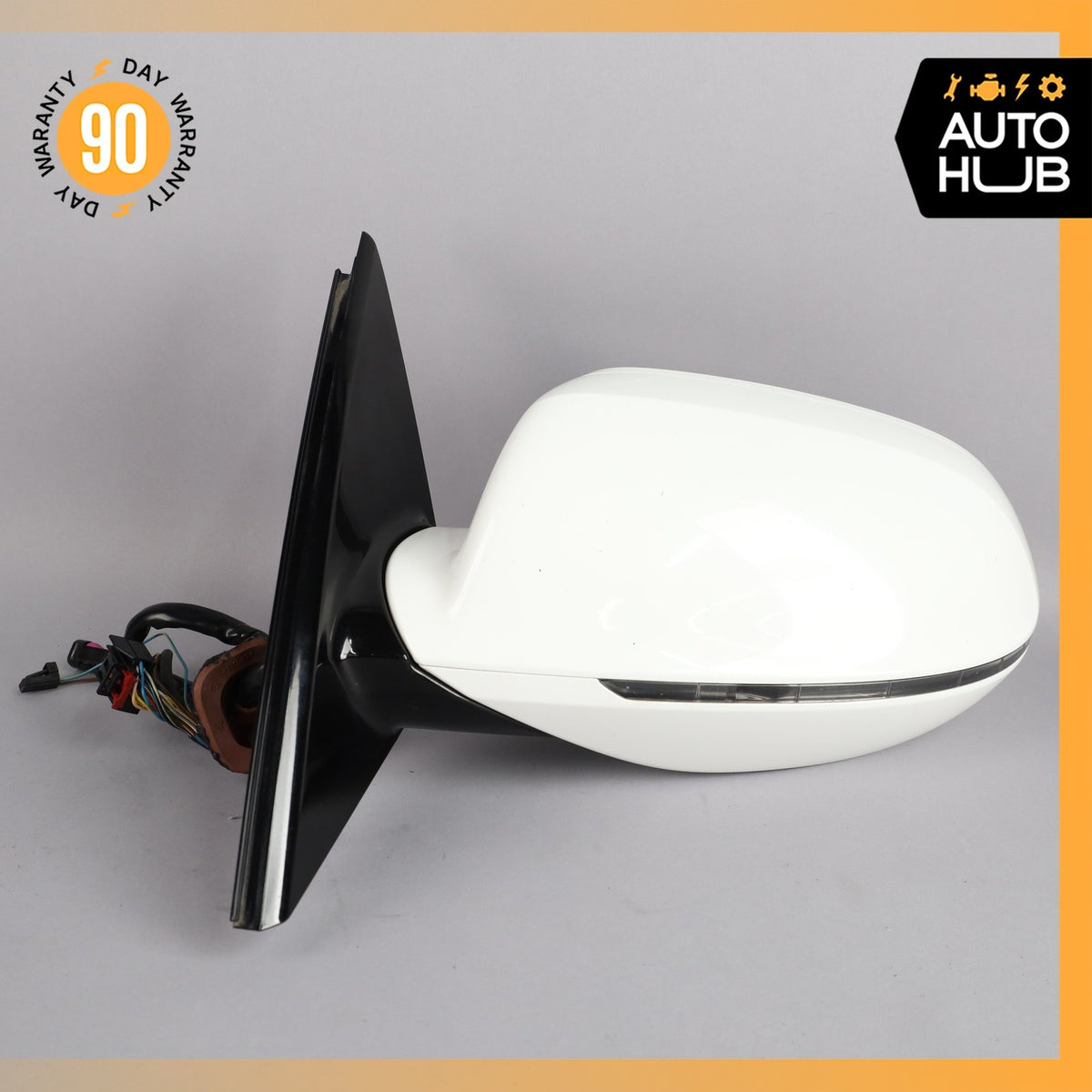14-18 Audi D4 A8L S8 Left Side Rear View Door Mirror w/ Camera & Blind Spot OEM - photo 9