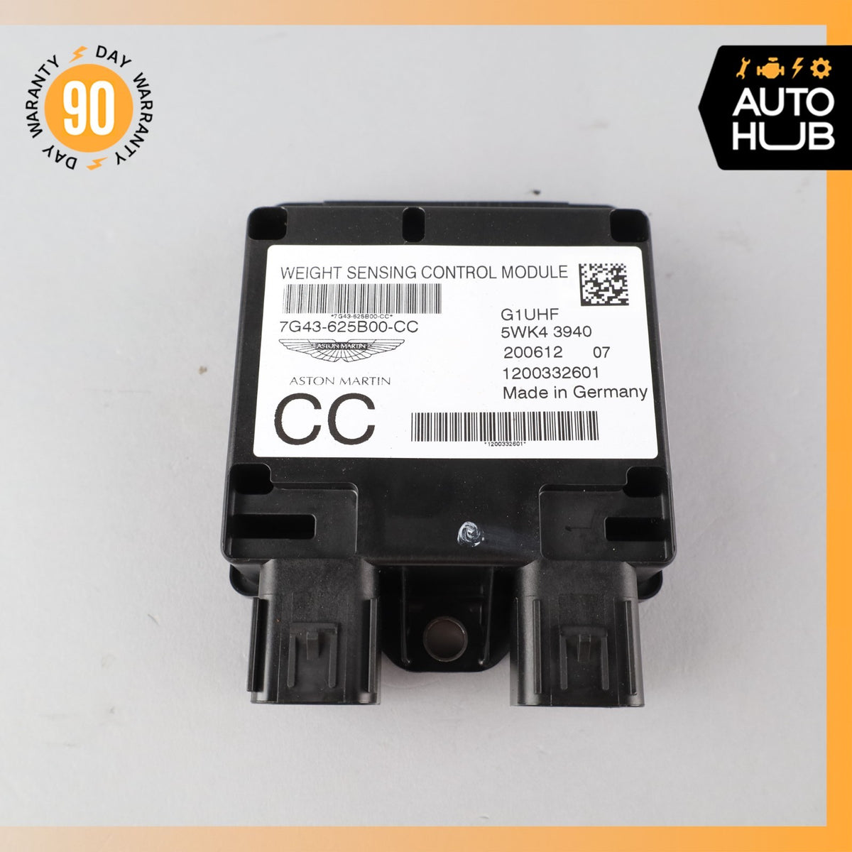 06-19 Aston Martin V8 Vantage DB9 Right Seat Weight Sensor Control Module OEM - photo 7