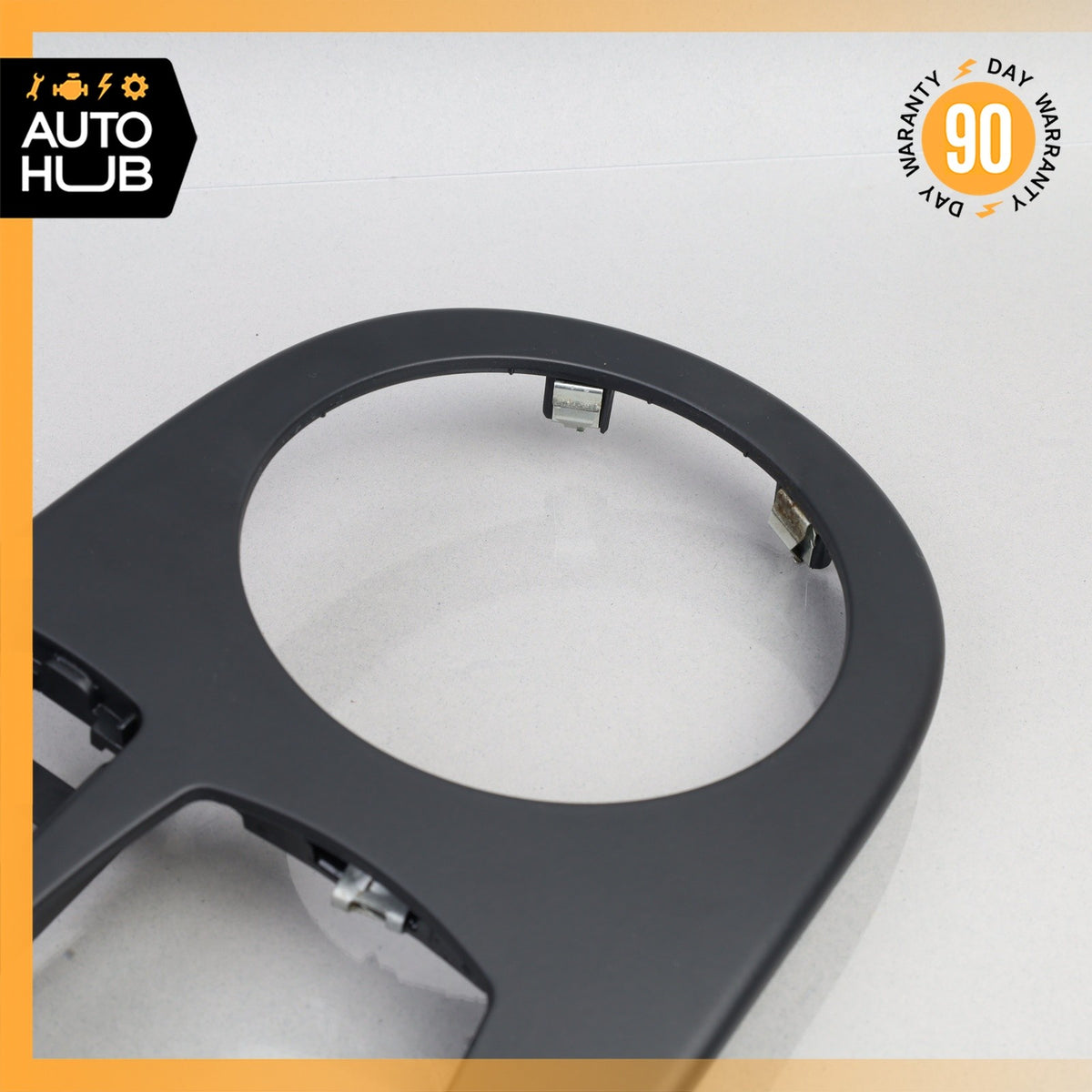 BMW i3 I01 Hybrid Front Center Console Shifter Cover Panel Bezel Trim Black OEM - photo 5