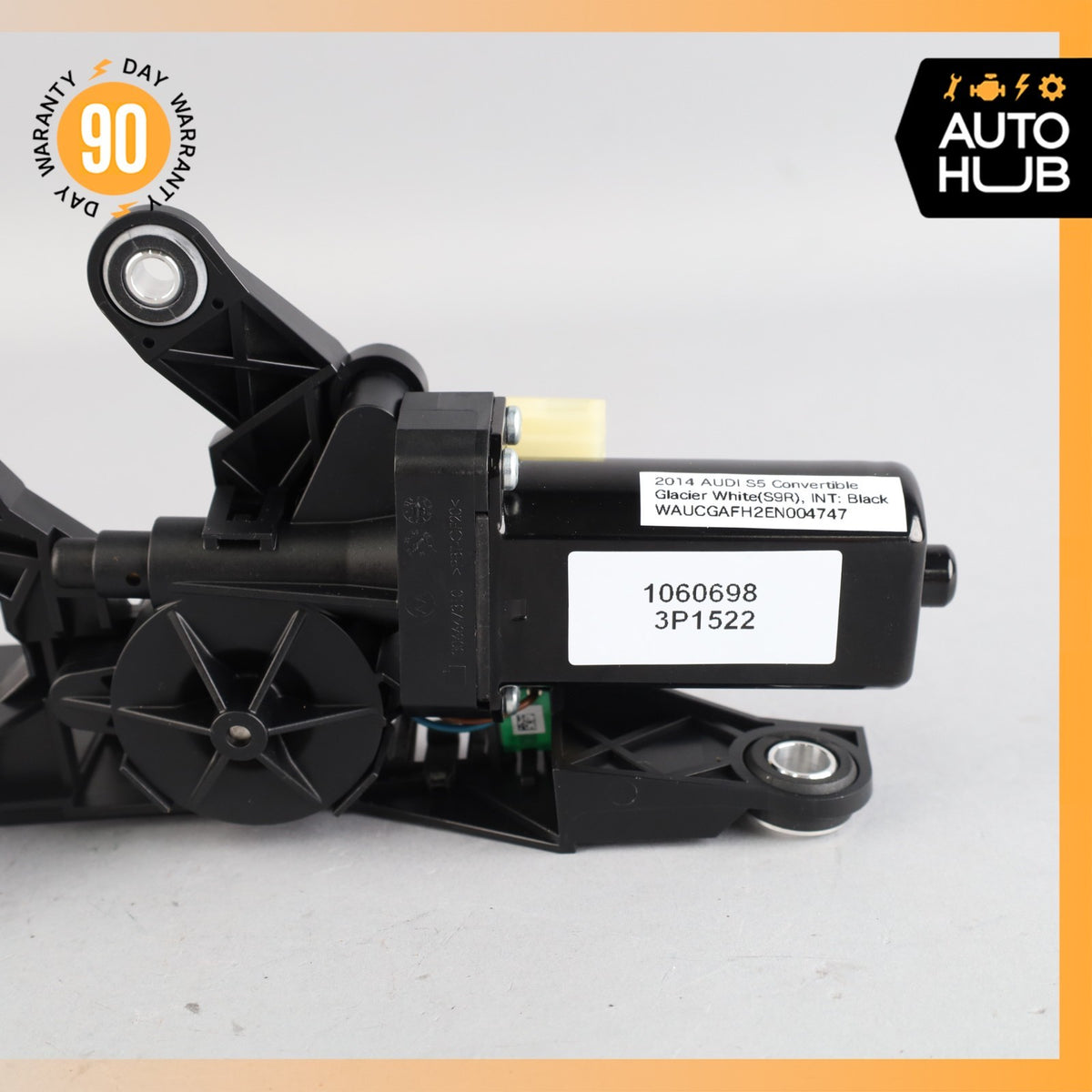 Audi S5 Front Right Passenger Seat Belt Feeder Motor 8F0857760 OEM - photo 5