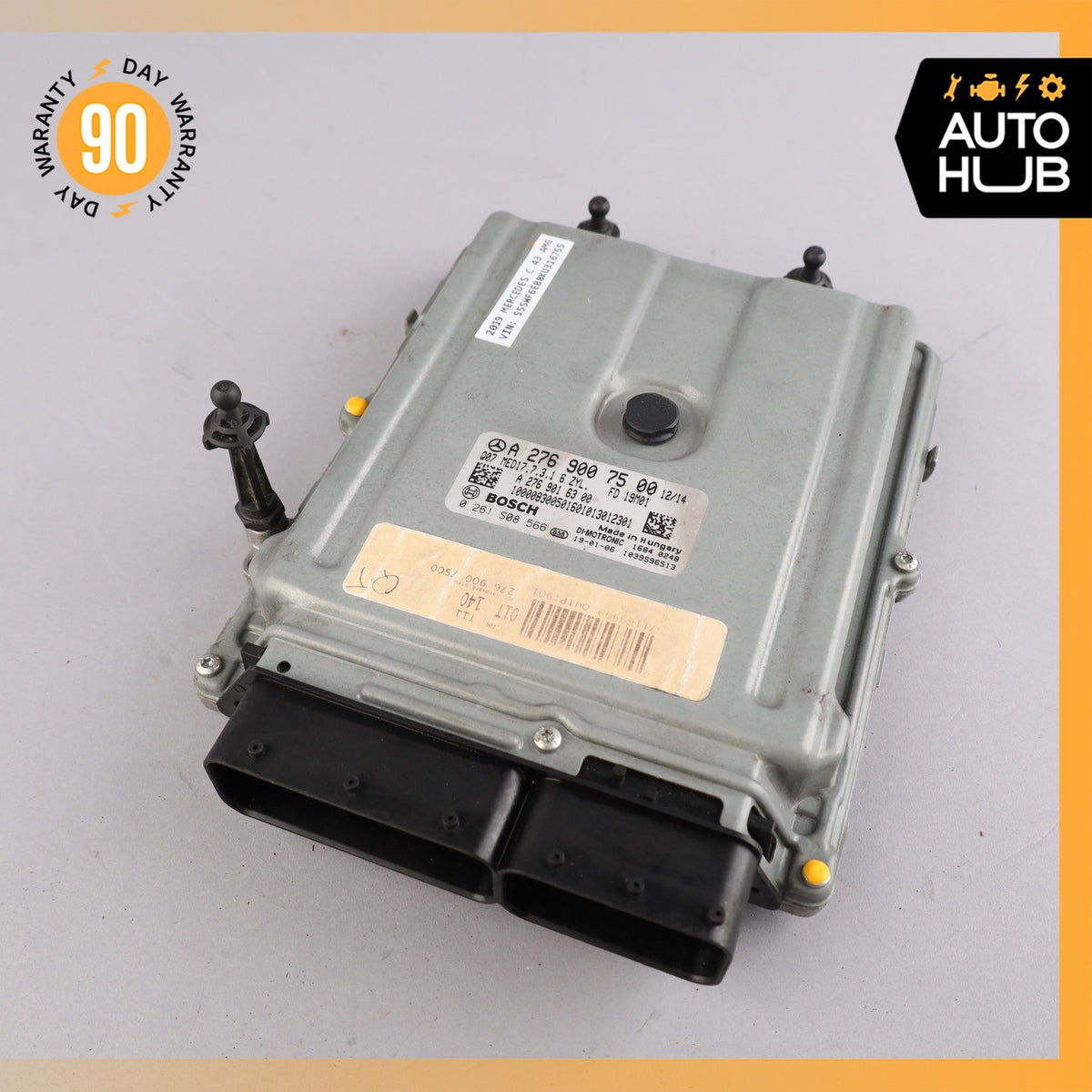 16-20 Mercedes W205 C43 AMG  S450 E450 M276 ECU Engine Control Module Unit OEM - photo 2