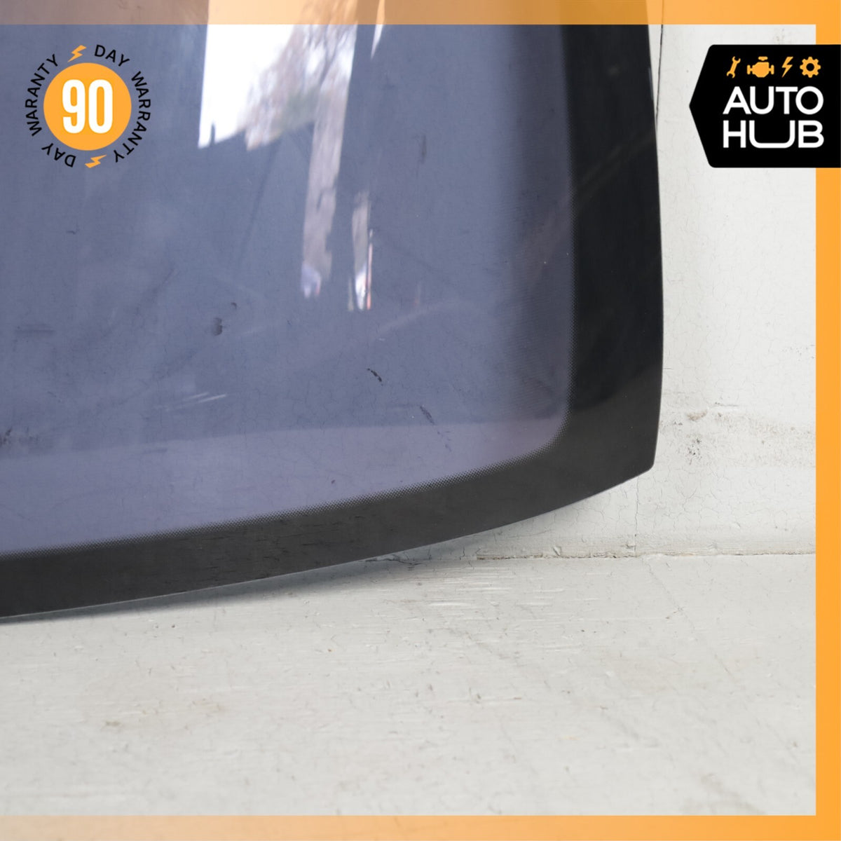 06-13 Bentley Continental Flying Spur Rear Windshield Wind Shield Glass OEM 78k - photo 6