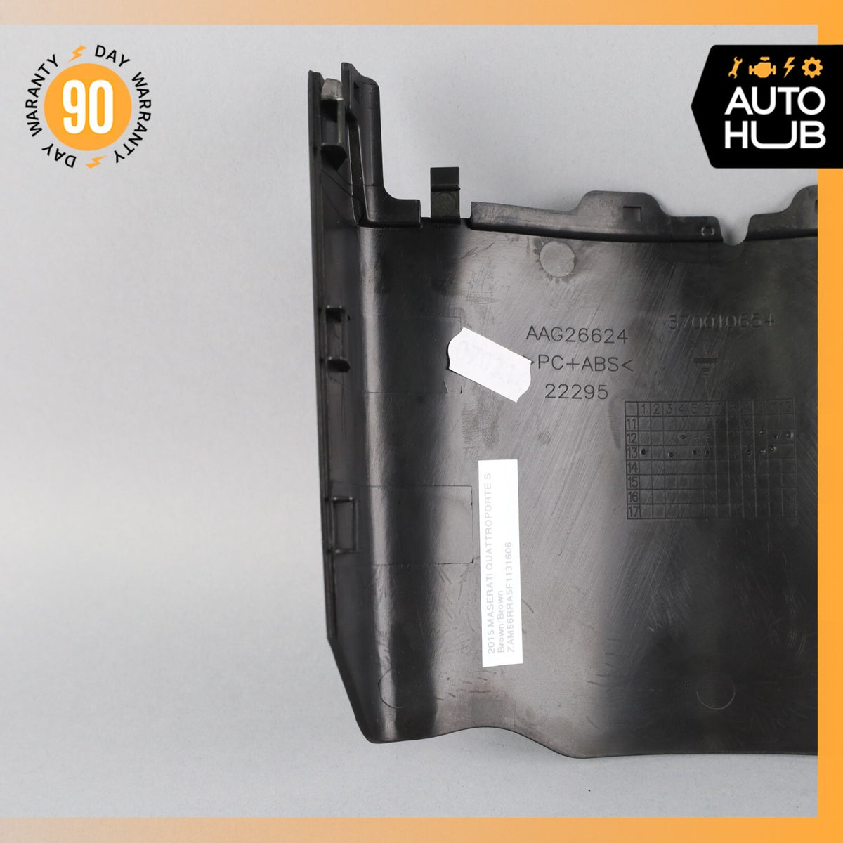 Maserati Quattroporte M156 S Front Steering Column Dash Panel Trim Cover OEM - photo 6