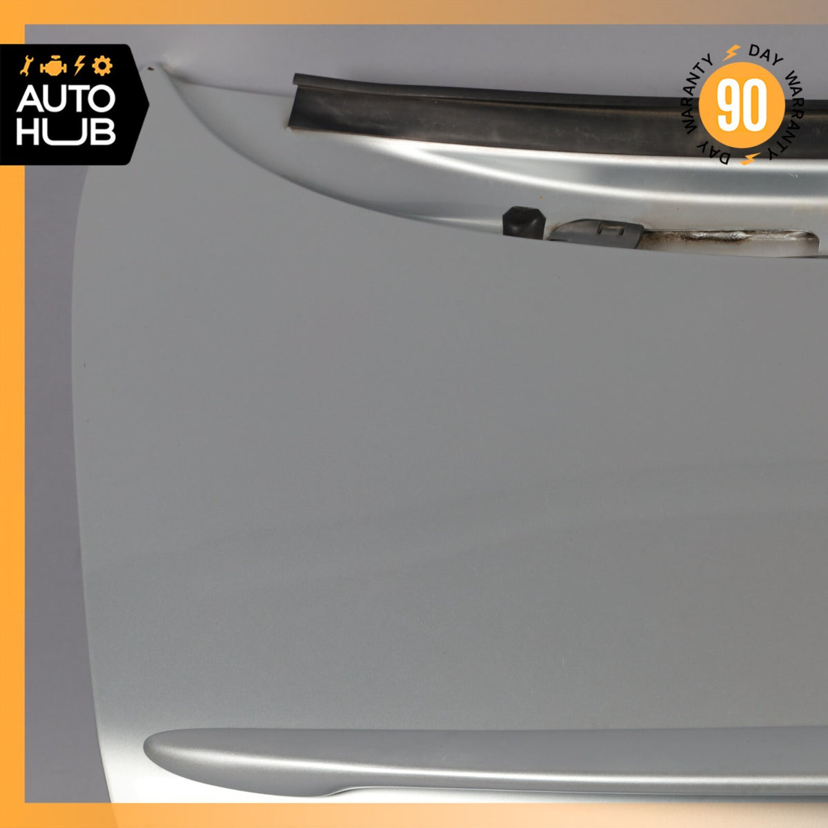 03-10 Bentley Continental GT Coupe Trunk Lid Panel Assembly Silver OEM - photo 2