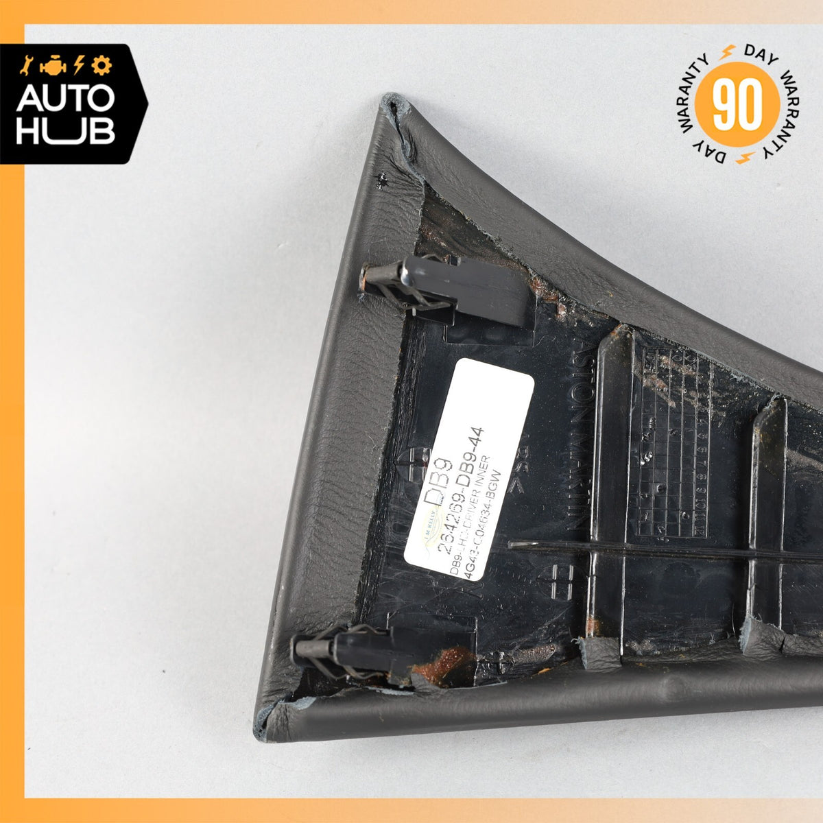 13-16 Aston Martin DB9 Left Side Dash Inner Panel Cover Trim Black OEM 35k - photo 8