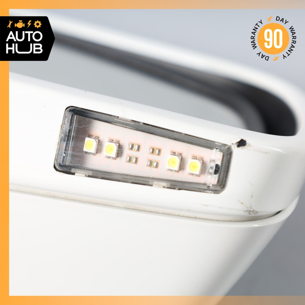 06-10 BMW E64 650i Right Side Rear View Door Mirror Alpine White OEM 65k - photo 17