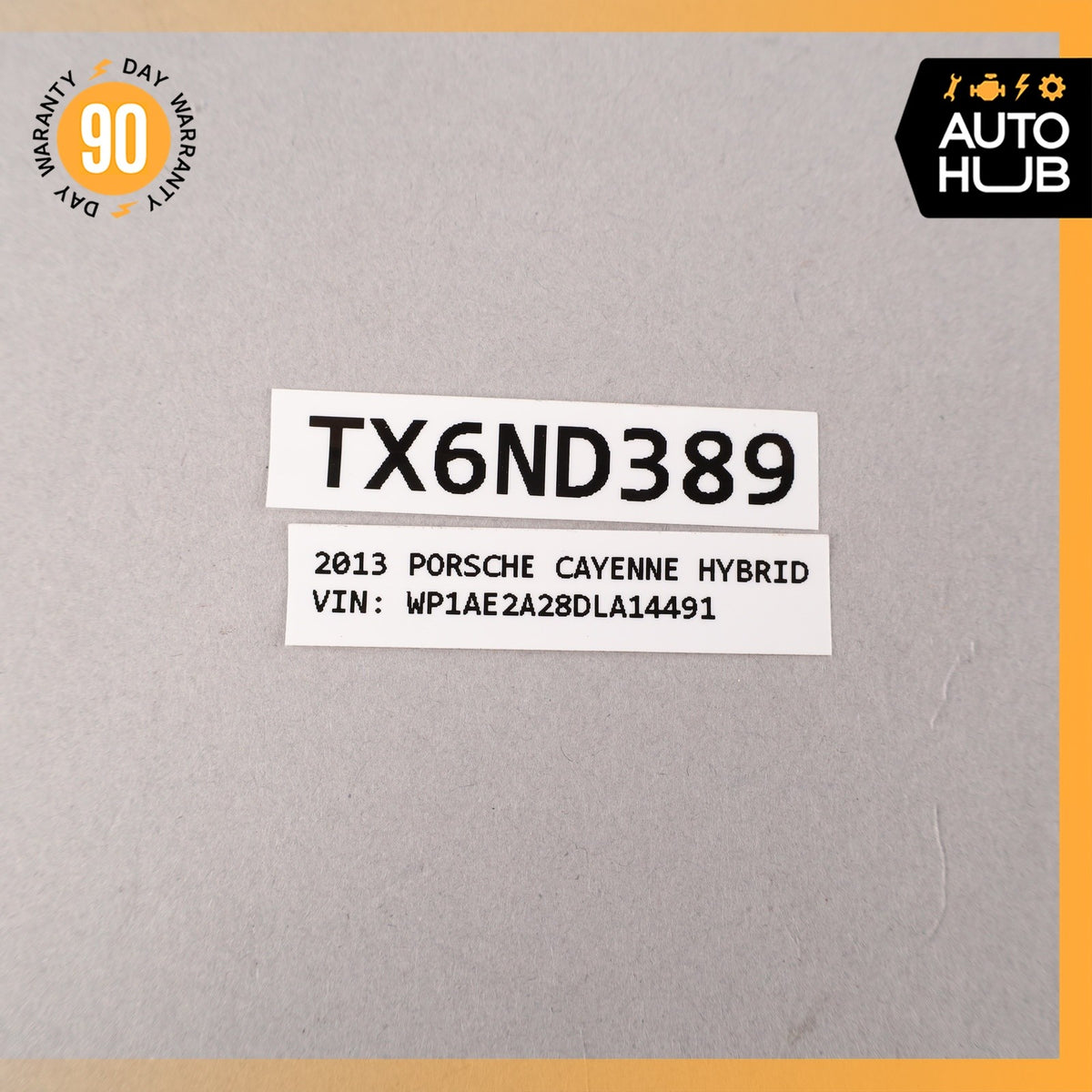 11-18 Porsche Cayenne 958 S Hybrid Oxygen O2 Sensor Lambda Set of 4 OEM - photo 24