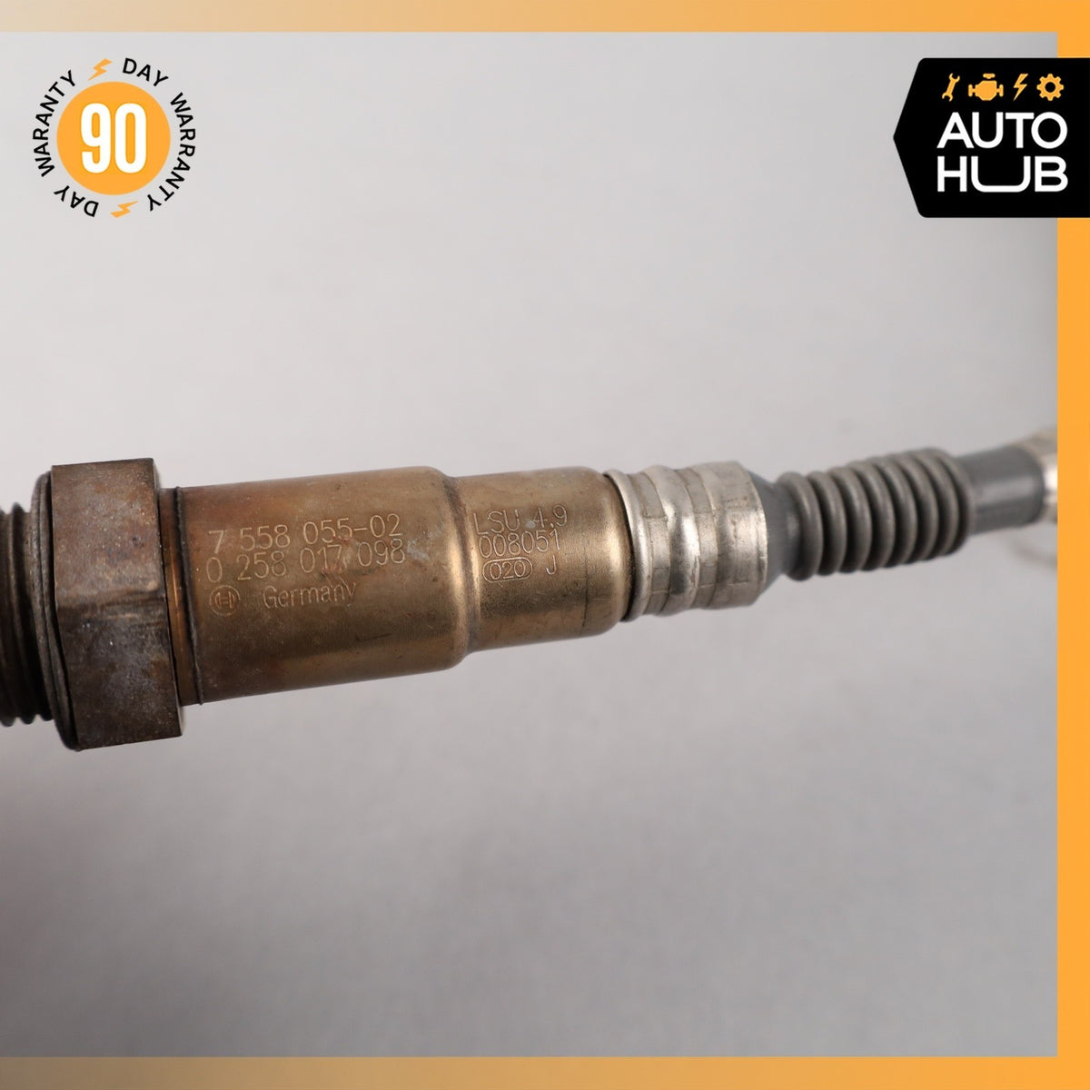 08-13 BMW E88 128i Engine Oxygen O2 Lambda Sensor Set of 2 OEM - photo 7