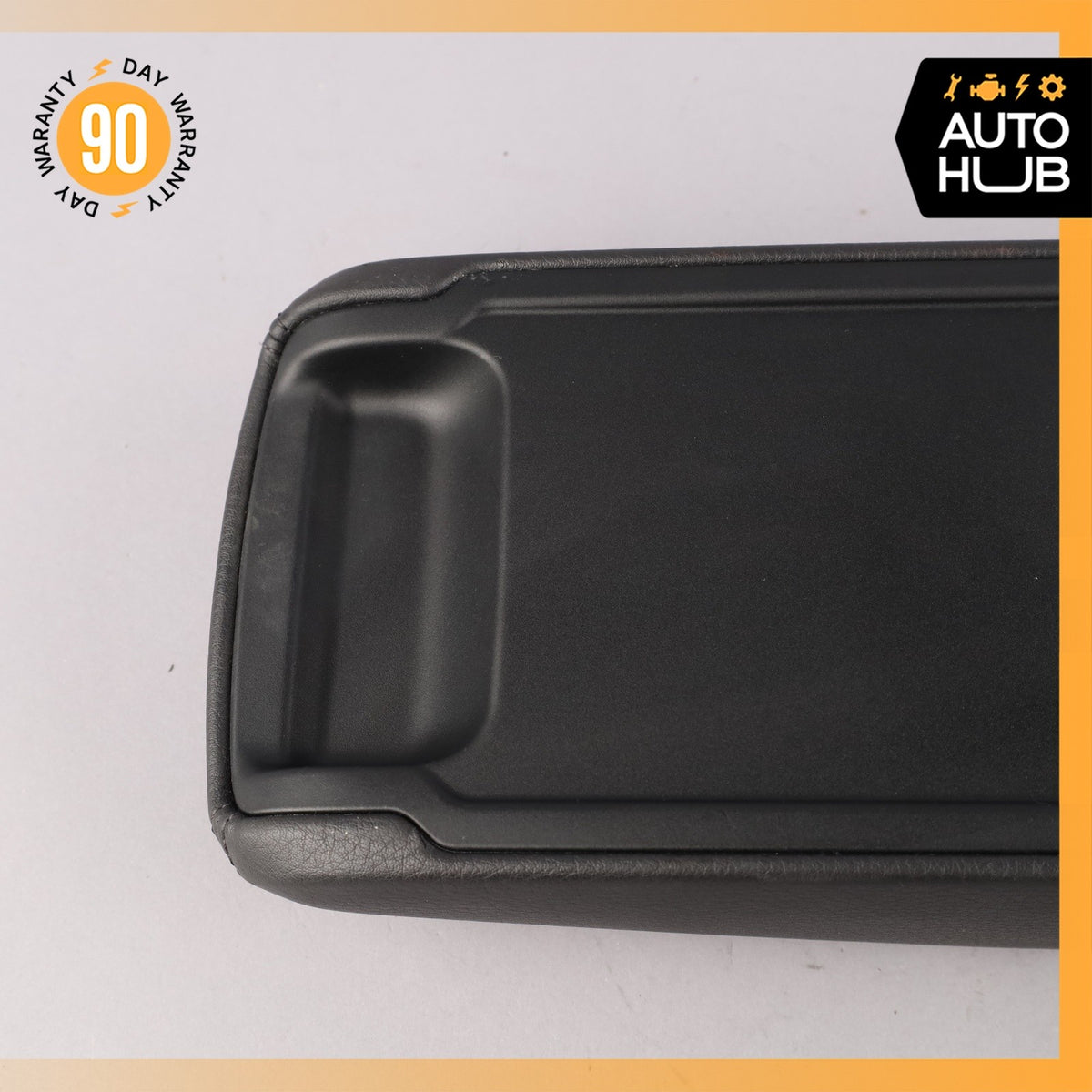 15-20 Audi 8V A3 S3 Center Console Arm Rest Armrest Cover Black OEM - photo 13