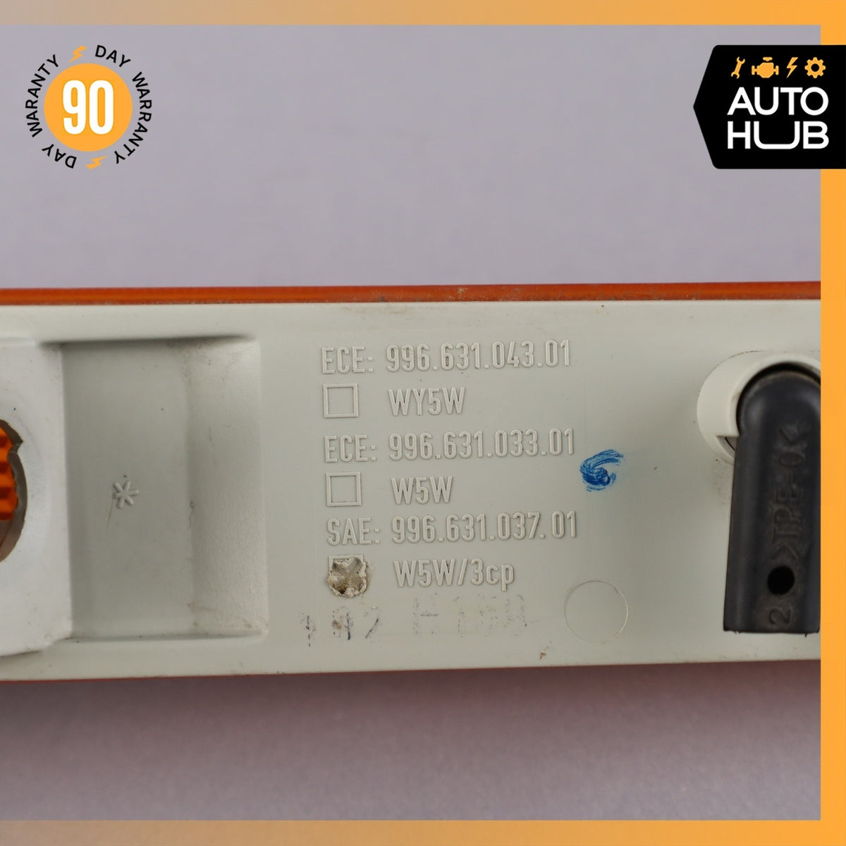 Porsche Boxster 986 Front Left Bumper Side Marker Light Lamp 99663103701 OEM - photo 8