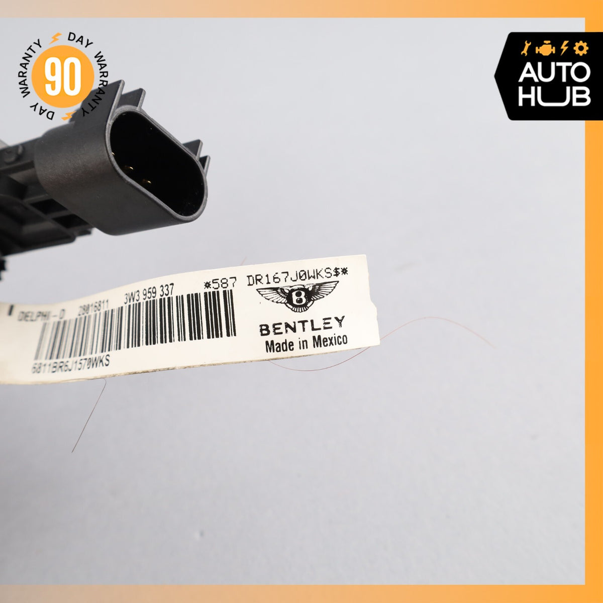 03-11 Bentley Continental GTC Speed GT Seat Occupancy Sensor SRS Mat OEM 83k - photo 8