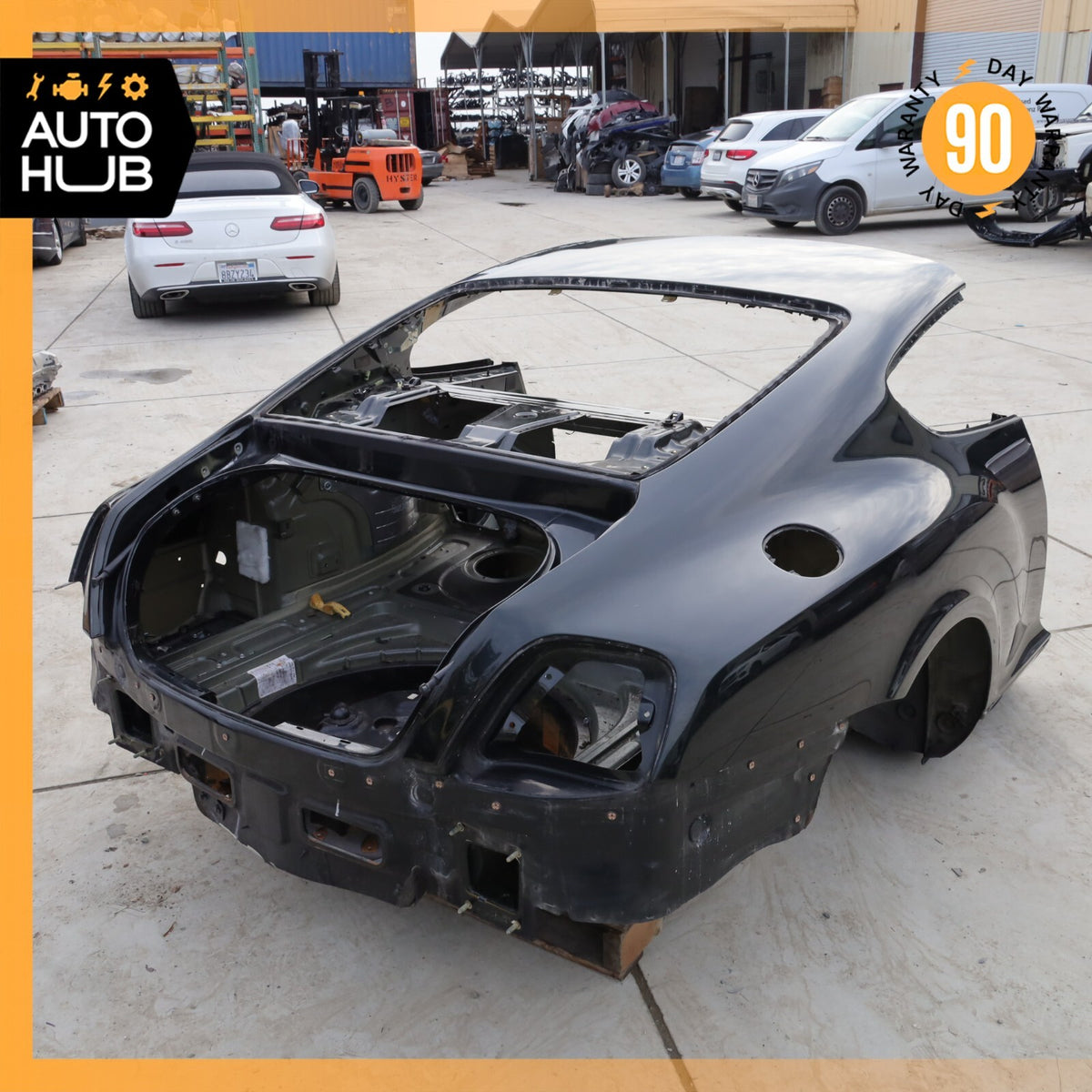 03-10 Bentley Continental GT Coupe Rear Left & Right Side Quarter Panel Cut OEM - photo 1