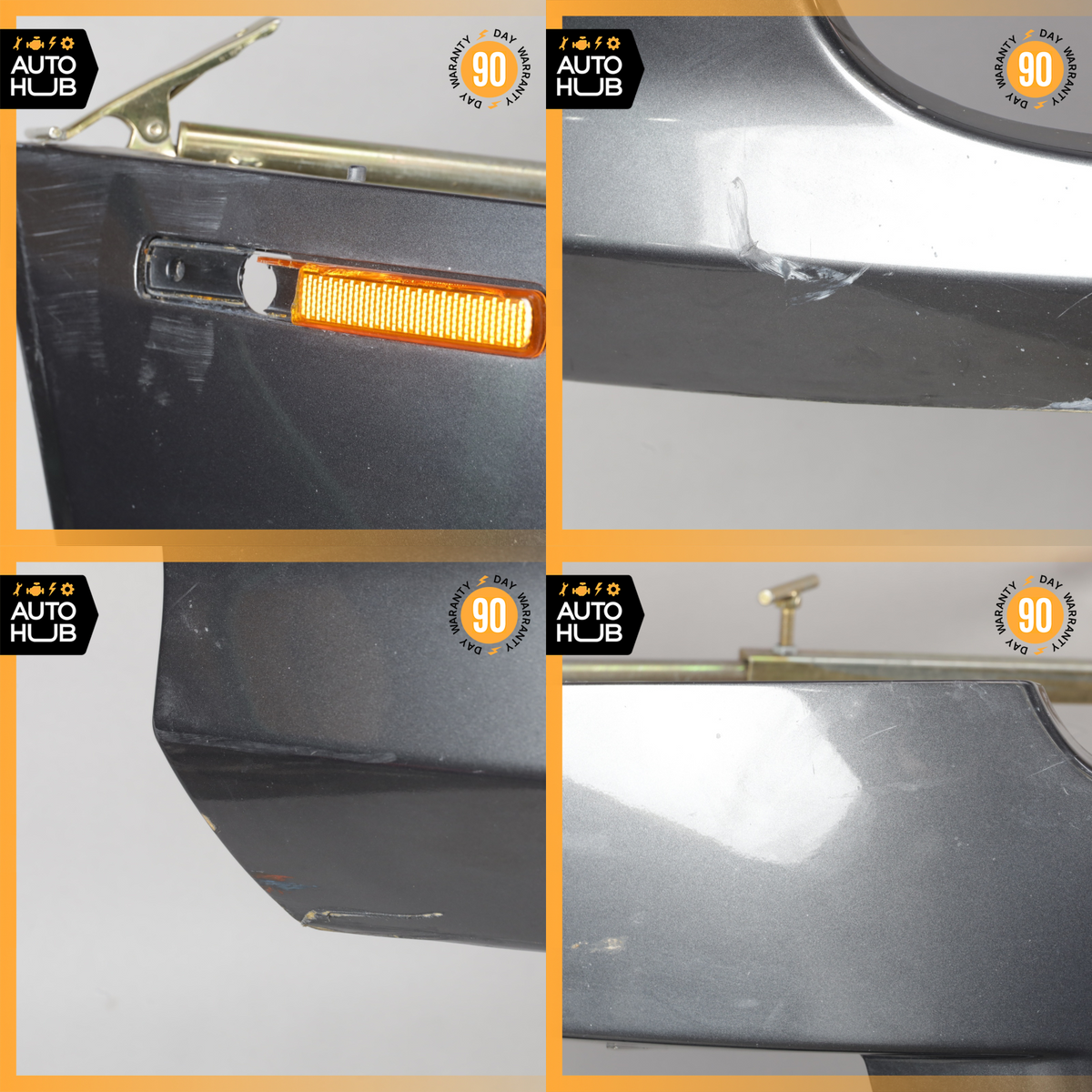 05-10 Aston Martin DB9 Front Bumper Cover Assembly Silver OEM - photo 20