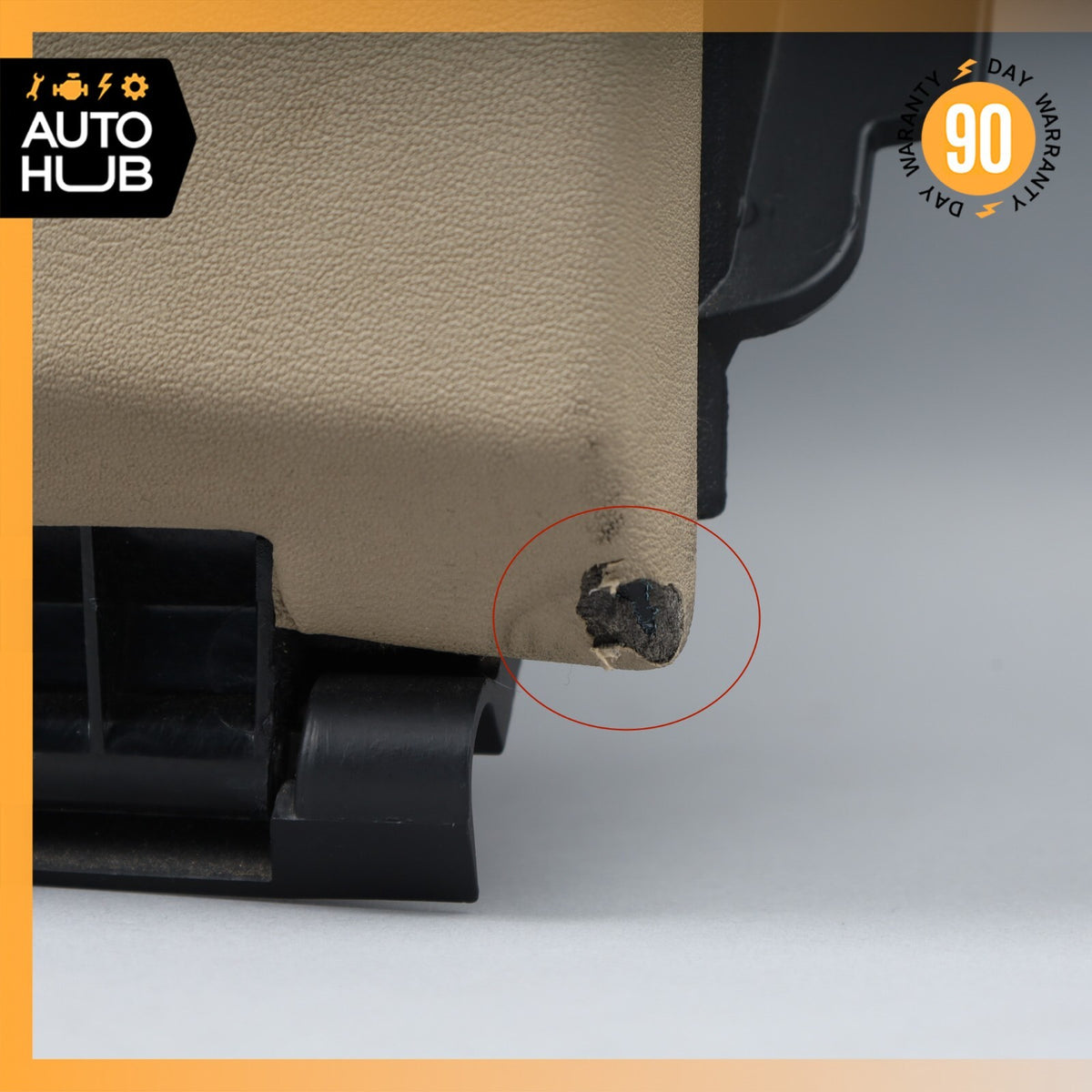 10-16 Land Rover LR4 HSE Dashboard Glove Box Compartment Beige OEM - photo 7