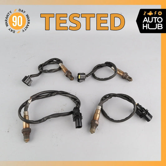 Mercedes W211 E63 ML63 S63 AMG Oxygen O2 Sensor Lambda Set of 4 0045420718 OEM - photo 1
