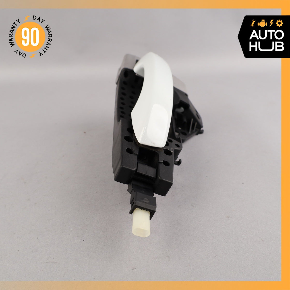 17-19 Audi 4M Q7 Front Left Driver Side Exterior Door Handle White OEM 87k - photo 11