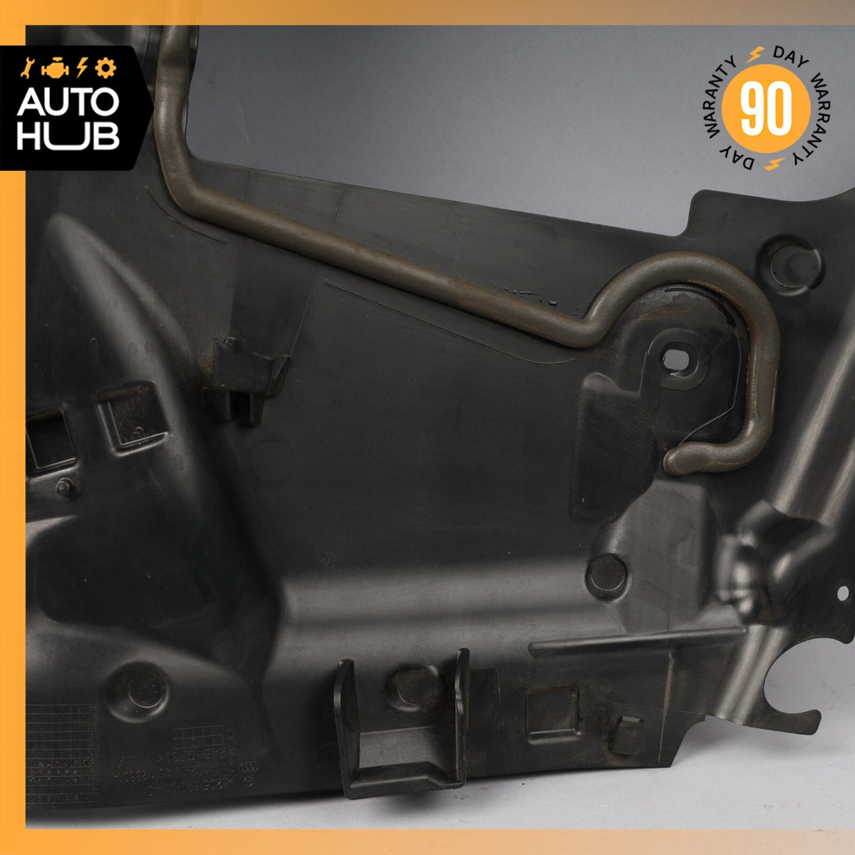 15-20 Mercedes W205 C300 M274 Front Left Side Engine Partition Shield OEM 41k - photo 3