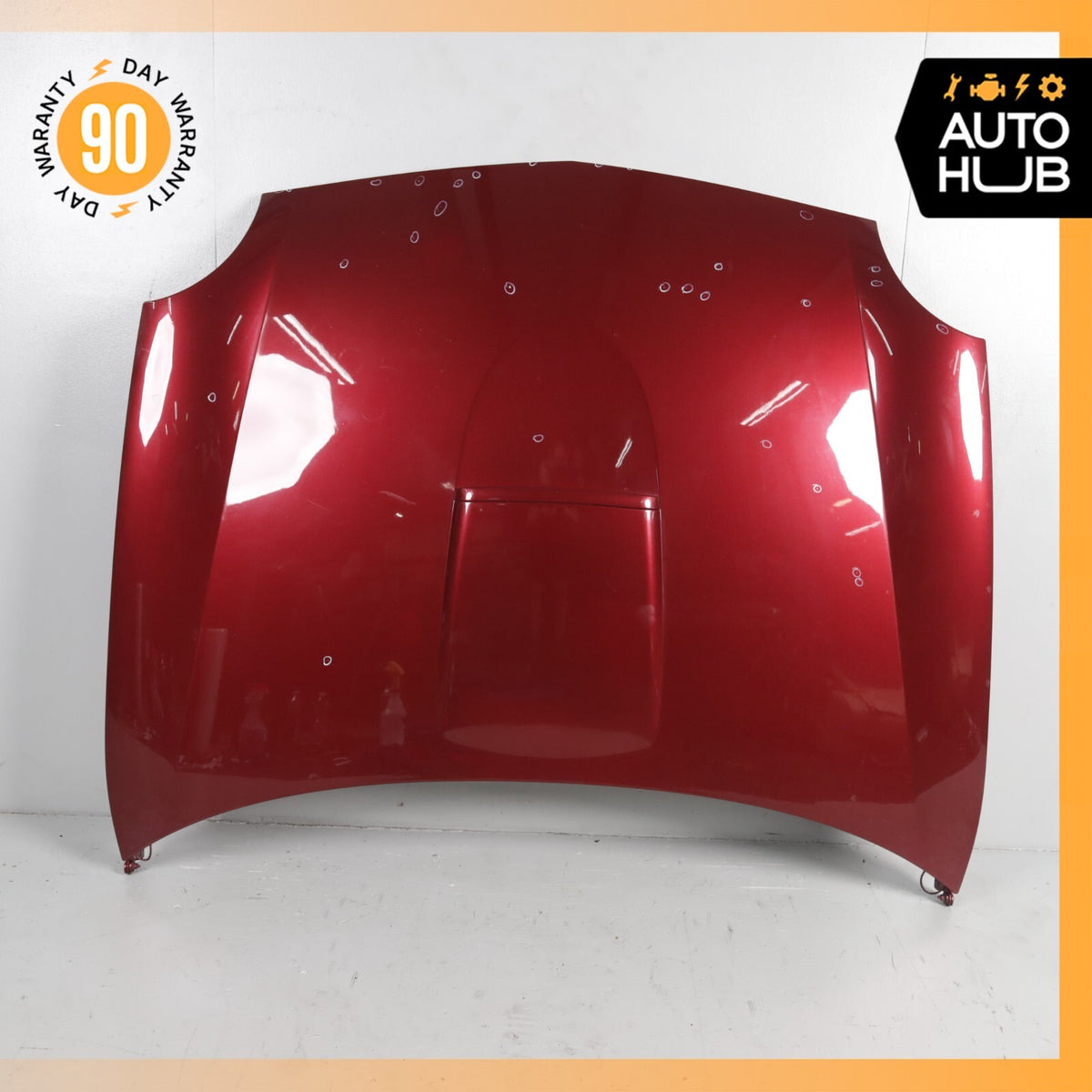 02-05 Ford Thunderbird 3.9L V8 Hood Cover Panel Assembly Red OEM 80k - photo 2