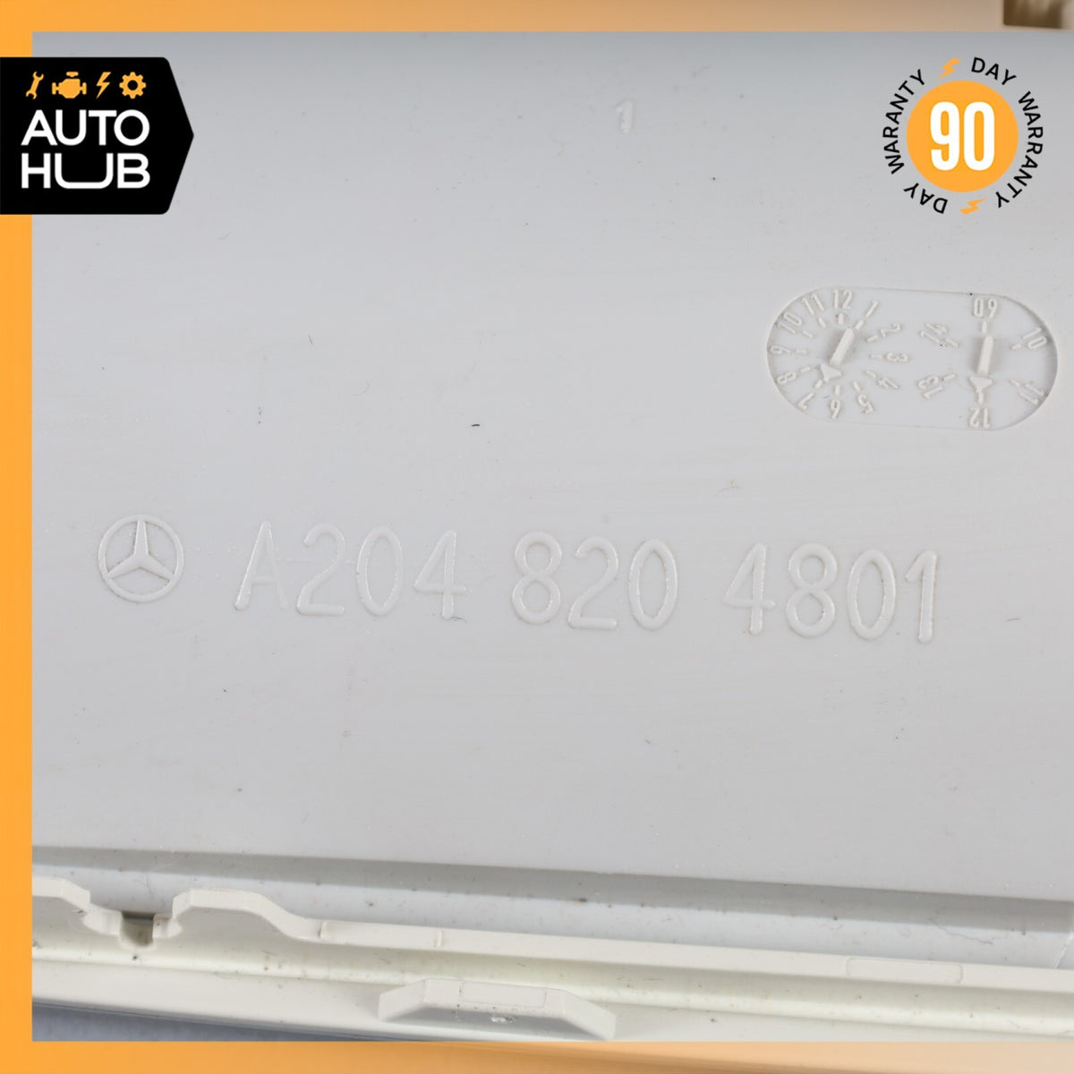 08-17 Mercedes W204 C250 E550 GLK350 Rear Overhead Dome Light Lamp White OEM - photo 9
