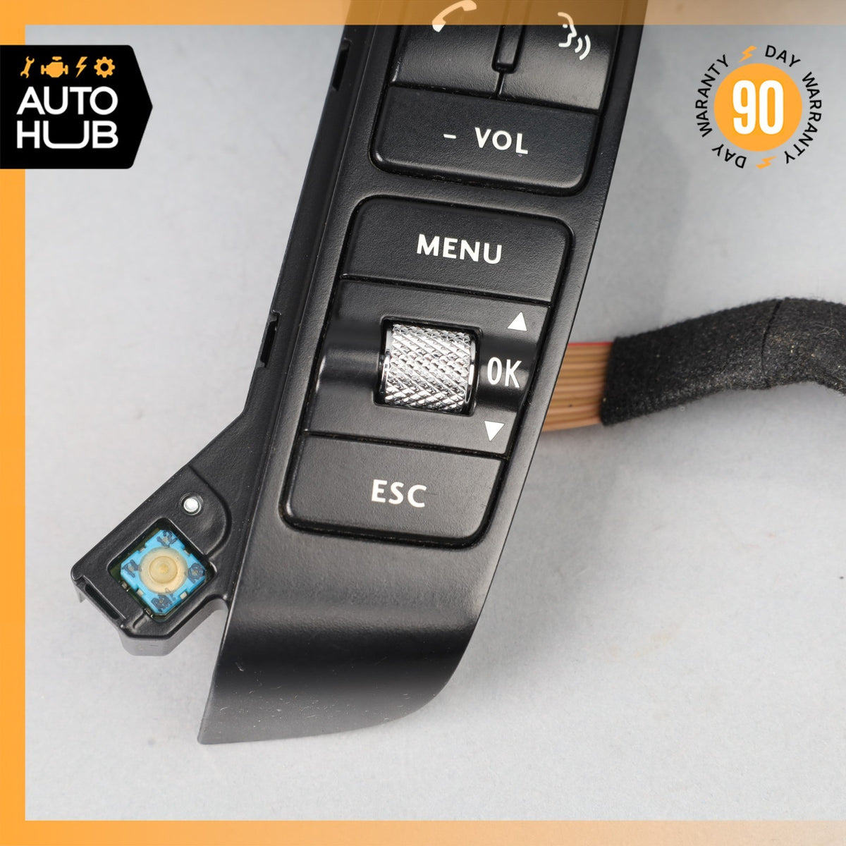 03-12 Bentley Continental GT Right Steering Wheel Control Switch Button OEM - photo 3