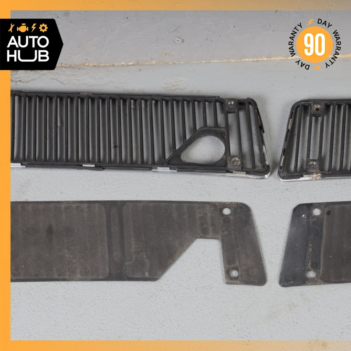Bentley Eight RR Silver Spur Windshield Wiper Washer Cowl Cover Panel Trim Set - photo 21