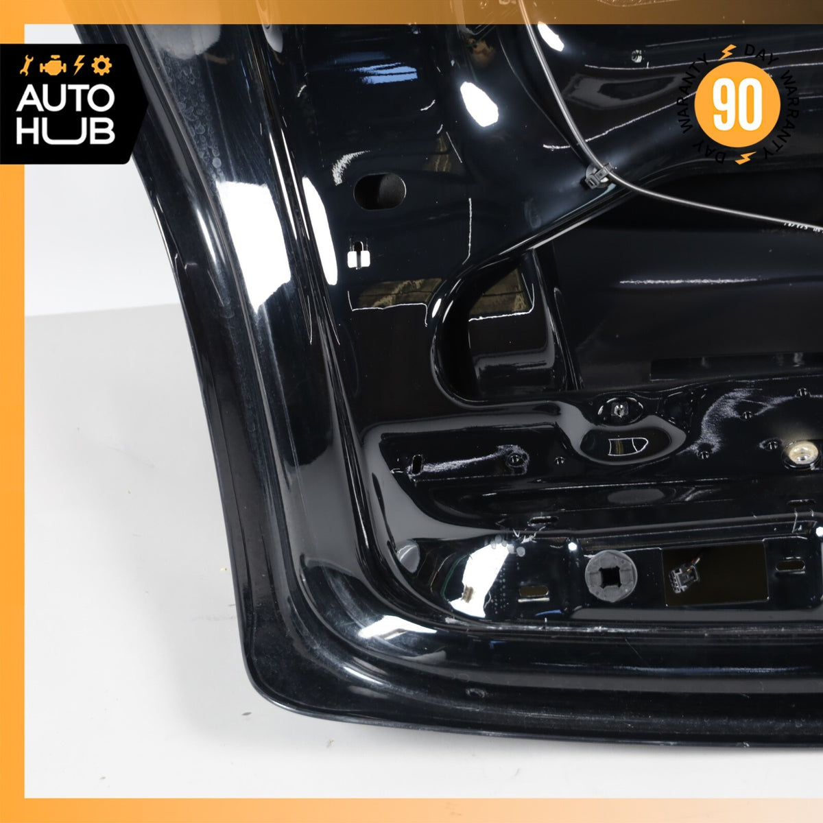 06-13 Bentley Continental Flying Spur Trunk Lid Panel Assembly Black OEM - photo 16