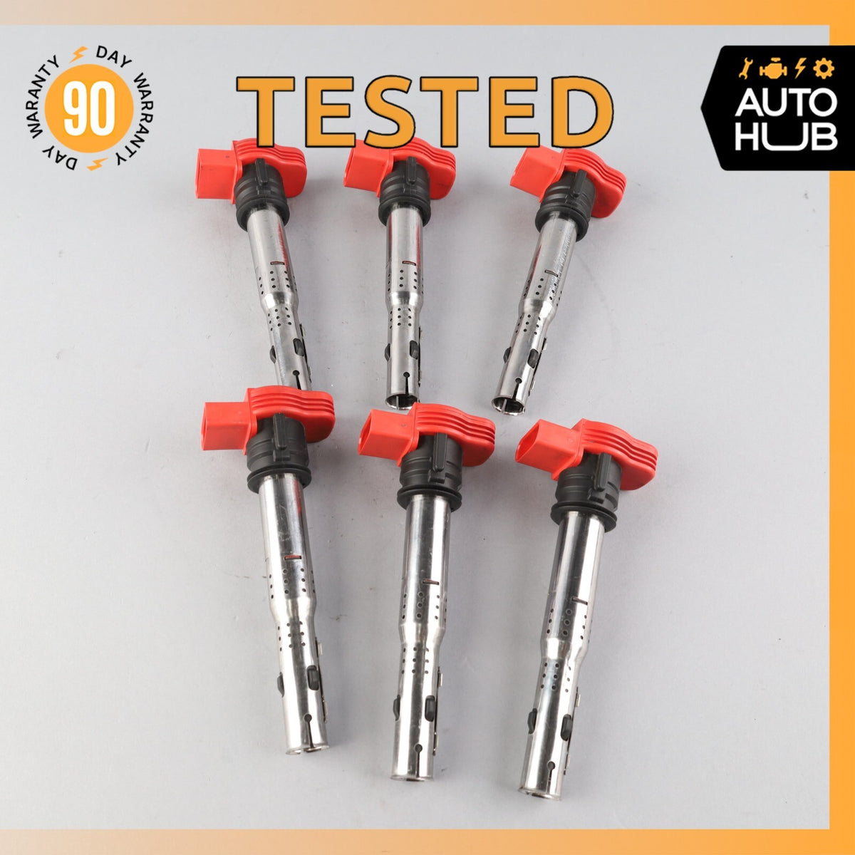 11-18 Porsche Cayenne E-Hybrid 958 / Touareg Ignition Coil Coils Set OEM - photo 1