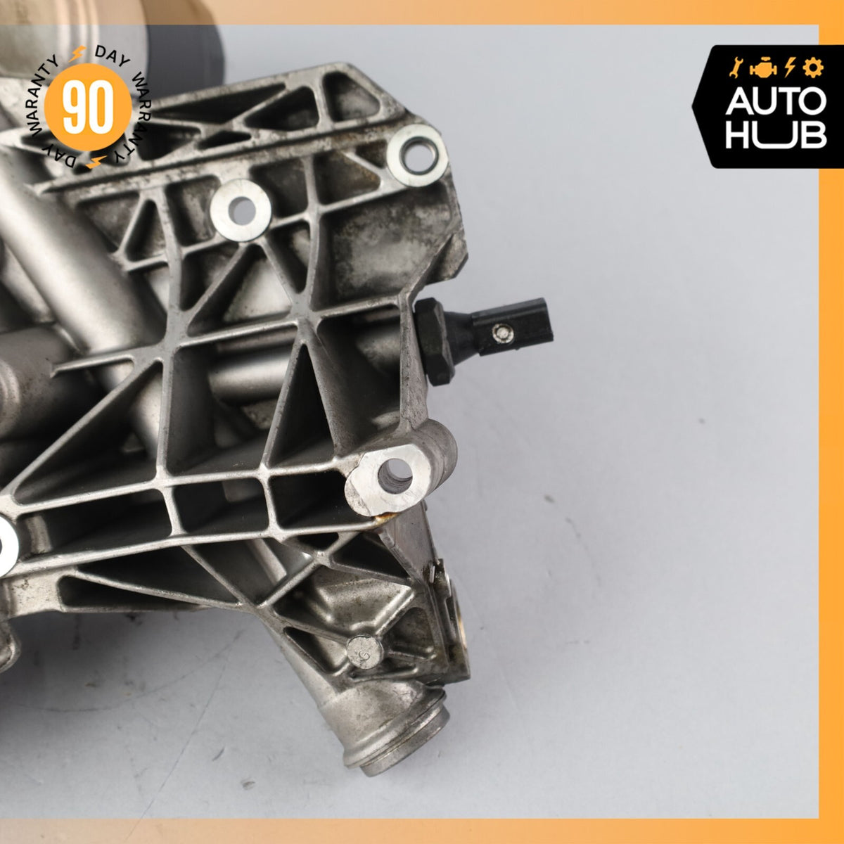 03-06 Bentley Continental GT Flying Spur Oil Filter Cooler Housing OEM 81k - photo 11