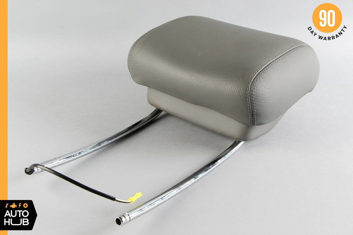 07-09 Mercedes W221 S550 S450 Front Right or Left Seat Headrest Head Rest Gray - photo 4