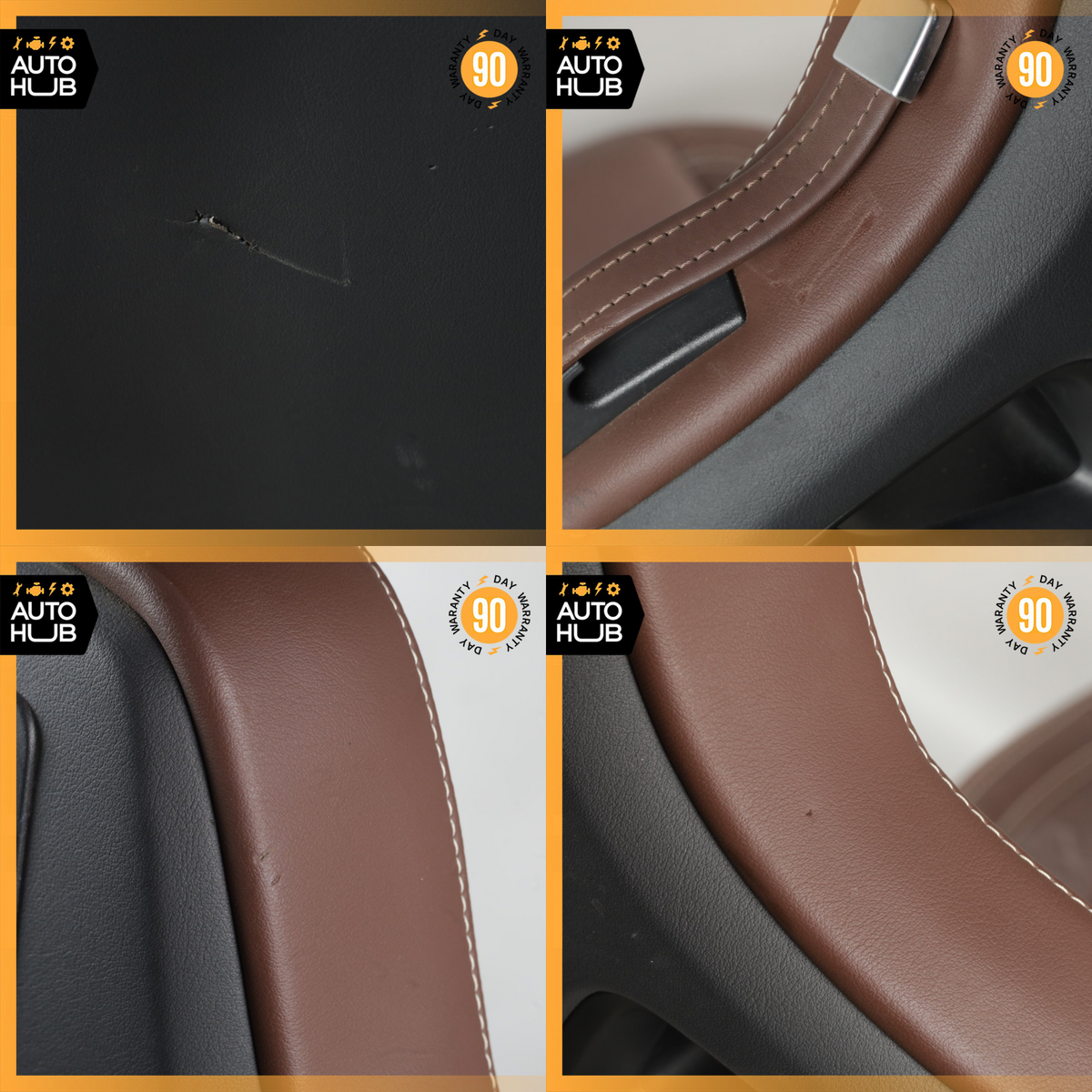 15-17 Jaguar F-Type Coupe Left Driver Side Seat Cushion Assembly Brown OEM - photo 7