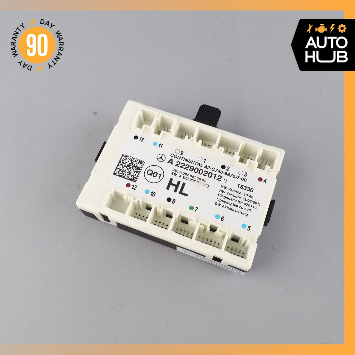 Mercedes W222 S550 Rear Left Door Control Module 2229002012 OEM - photo 1