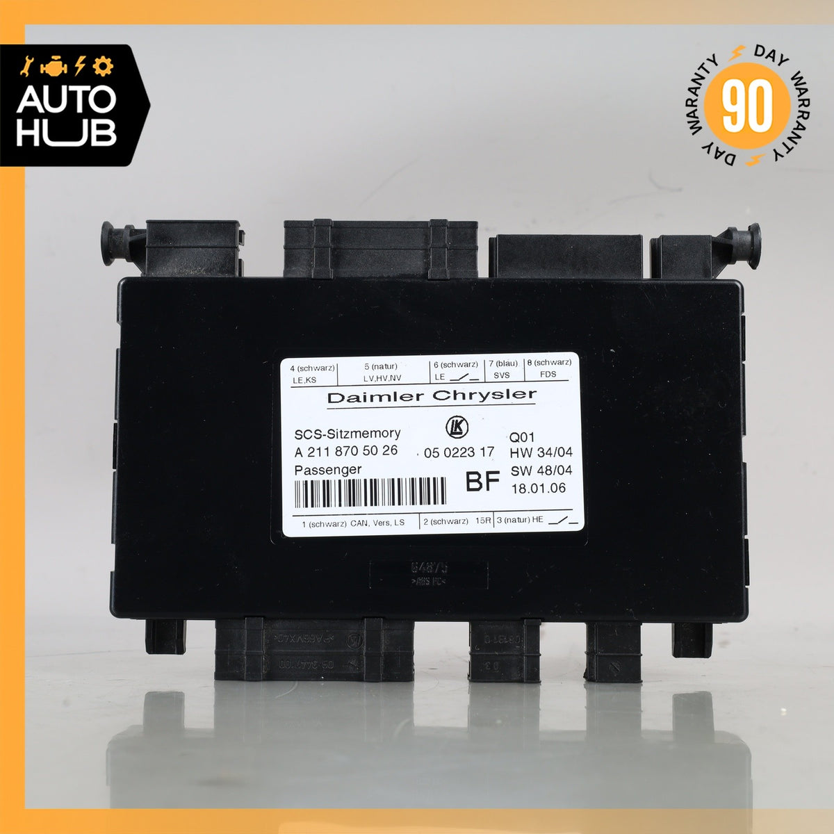 03-12 Mercedes R171 SLK350 E350 Front Right Seat Control Module 2118704585 OEM - photo 4