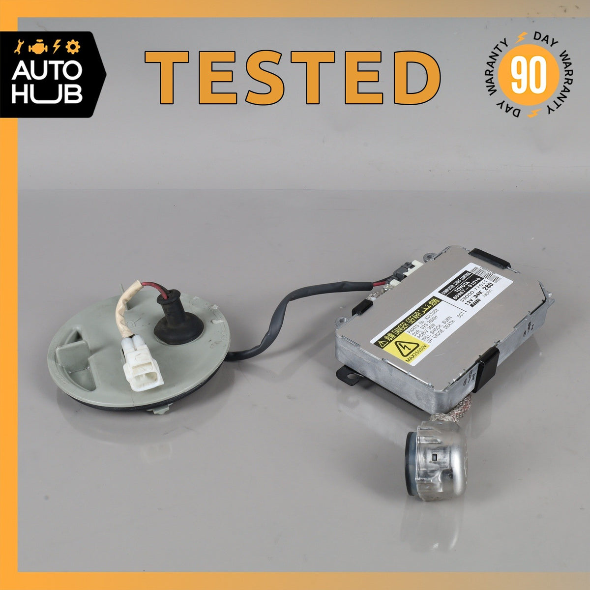 07-09 Lexus XU30 RX400H RX350 Right Side Xenon Headlight HID Ballast Unit OEM - photo 1