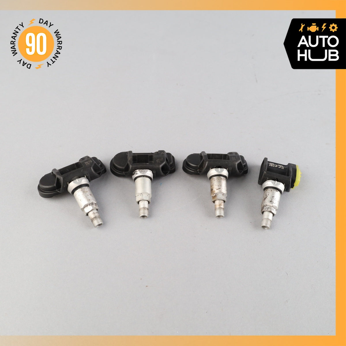 12-18 Mercedes W217 S550 GLK350 TPMS Tire Pressure Sensor 433 MHZ Set of 4 OEM - photo 2