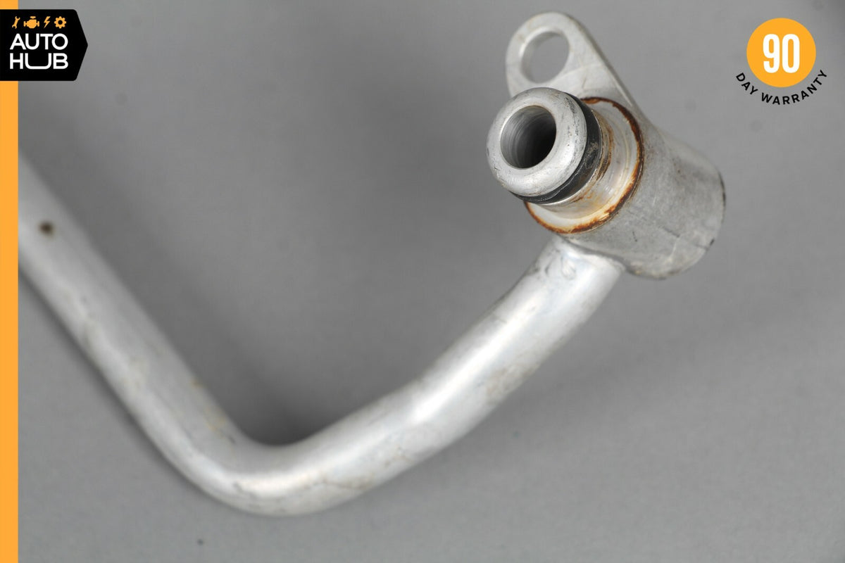Mercedes W212 E400 C43 AMG Left Side Turbocharger Coolant Feed Hose Pipe OEM - photo 6