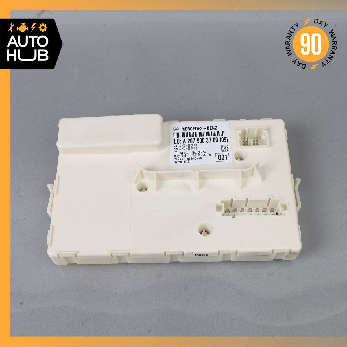 10-17 Mercedes W207 E550 E350 Coupe Rear Window Regulator Control Module OEM - photo 3