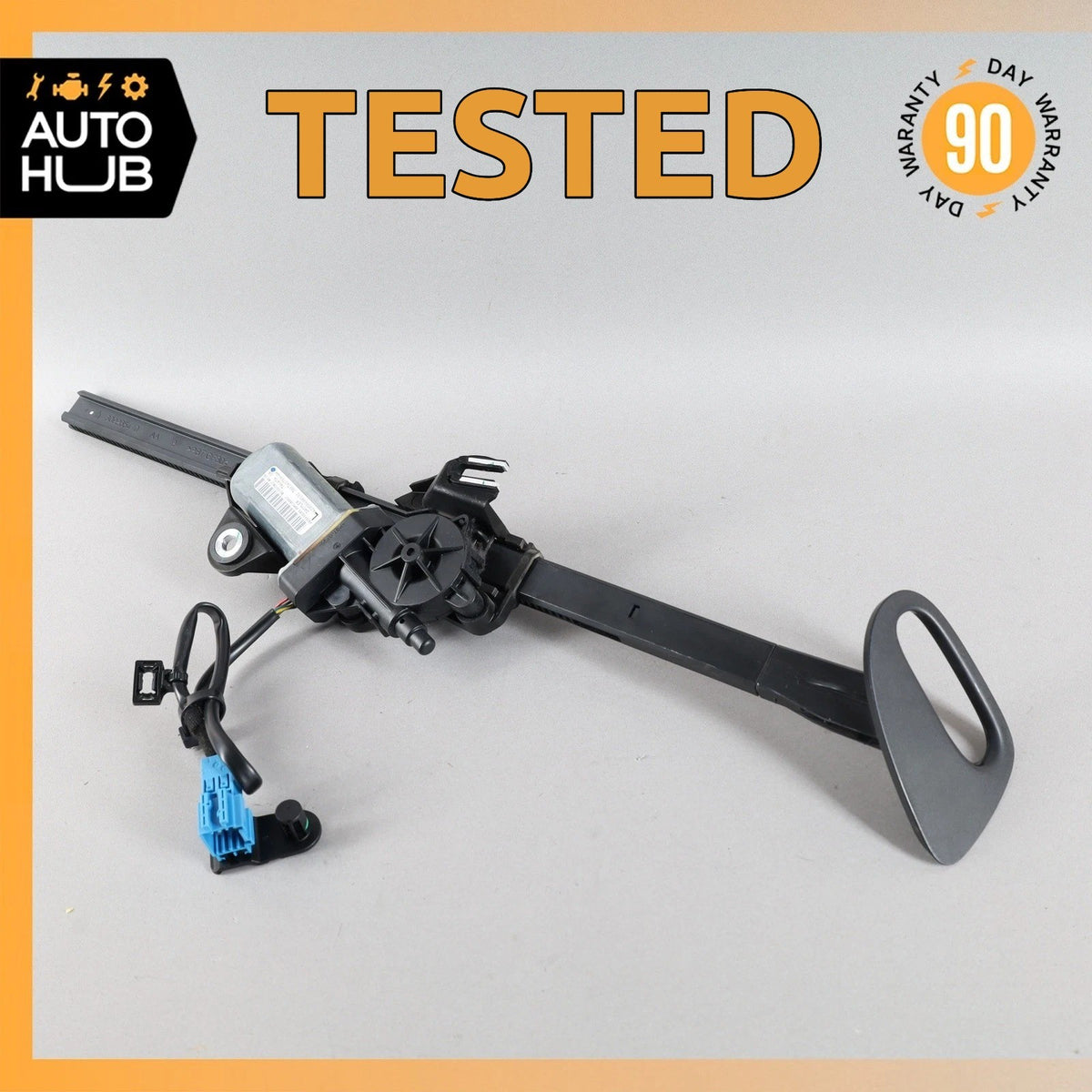 Mercedes W238 E400 Left Driver Side Seat Belt Adjuster Feeder Black OEM - photo 1