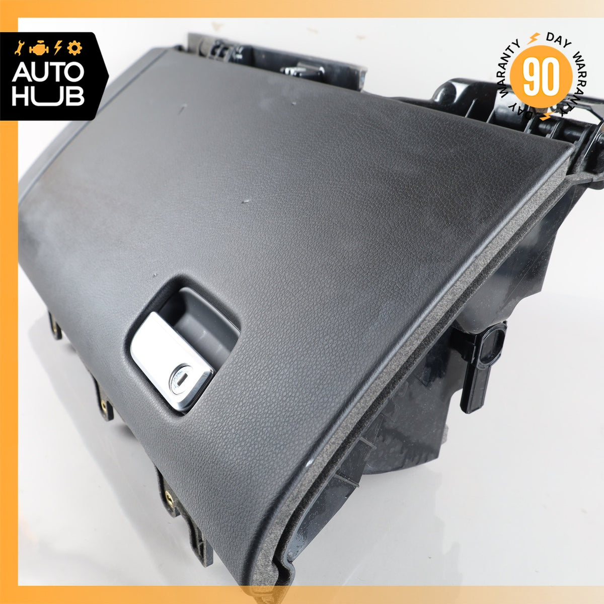 11-18 Porsche Cayenne 958 S Dashboard Glove Box Compartment Black OEM - photo 4