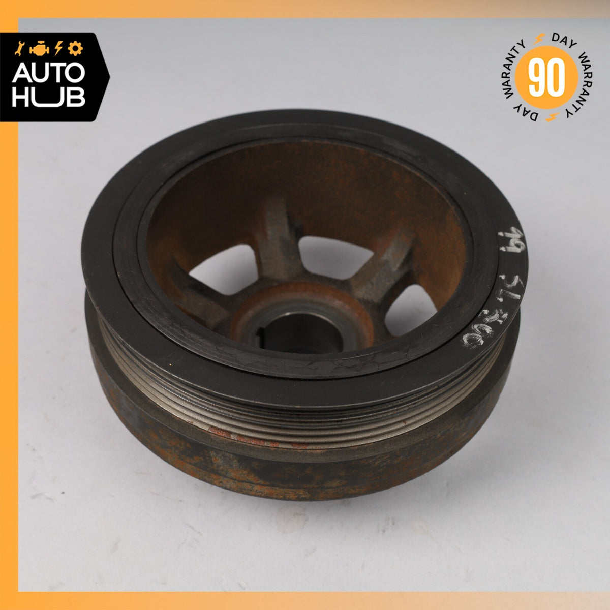 98-07 Mercedes R129 SL500 E430 Engine Motor Crankshaft Pulley Vibration Damper - photo 8