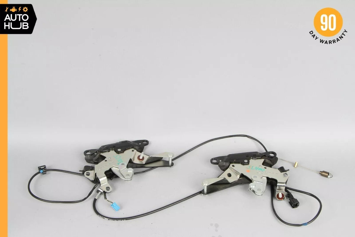 13-20 Mercedes R231 SL400 SL500 Roof Top Front Lock Latch Actuator Set OEM 62k - photo 2