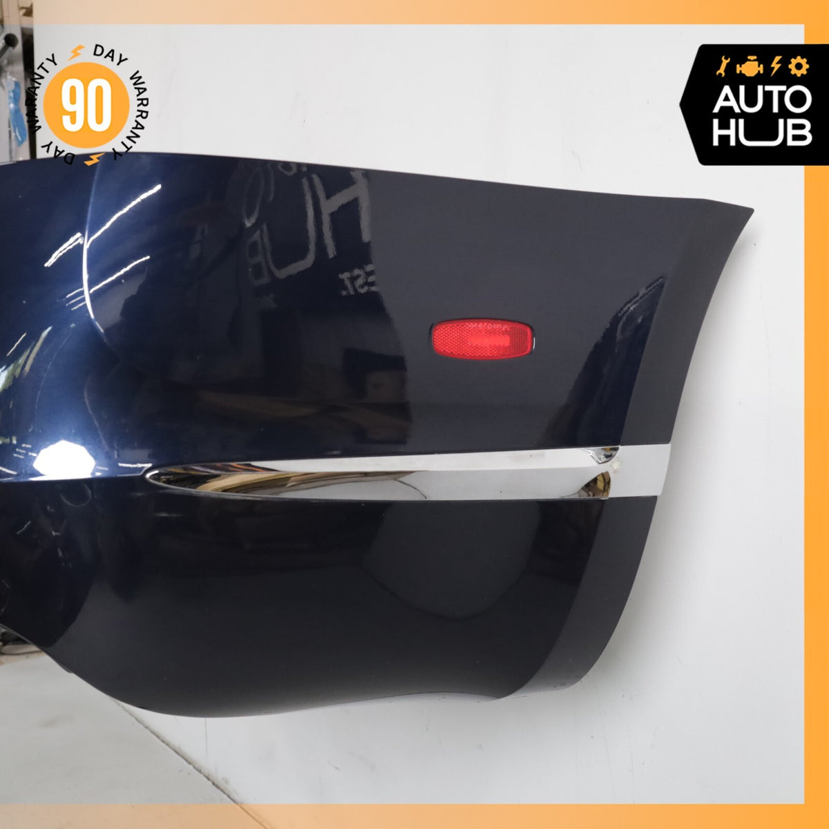 12-15 Bentley Continental GTC Rear Bumper Cover Assembly w/ Park Assist OEM 71k - photo 6