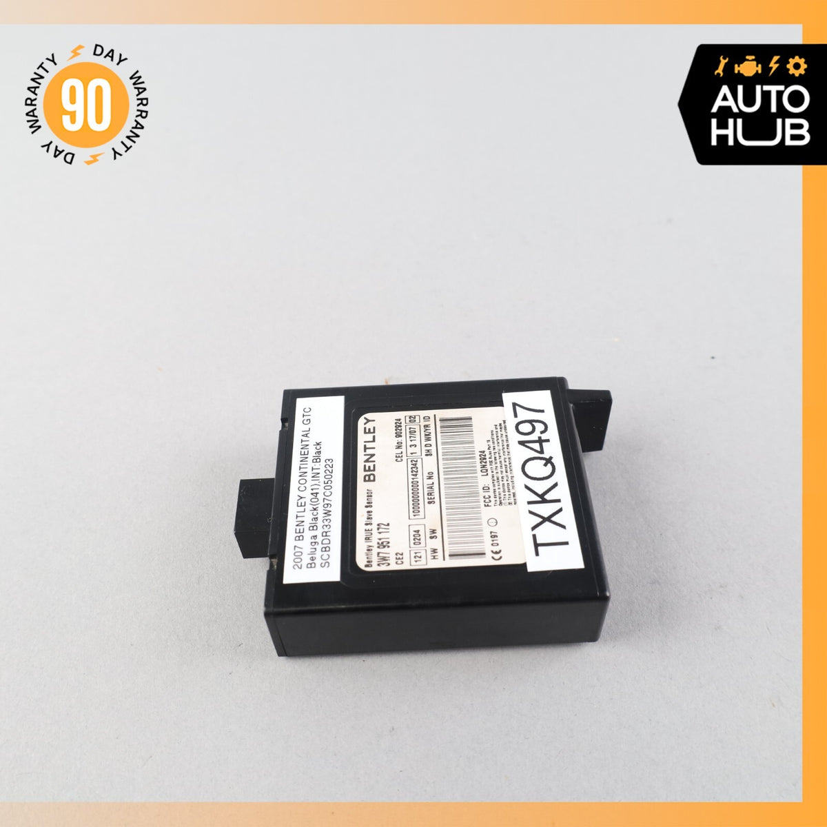 07-18 Bentley Continental GTC Anti Theft Alarm Movement Module OEM 62k - photo 2