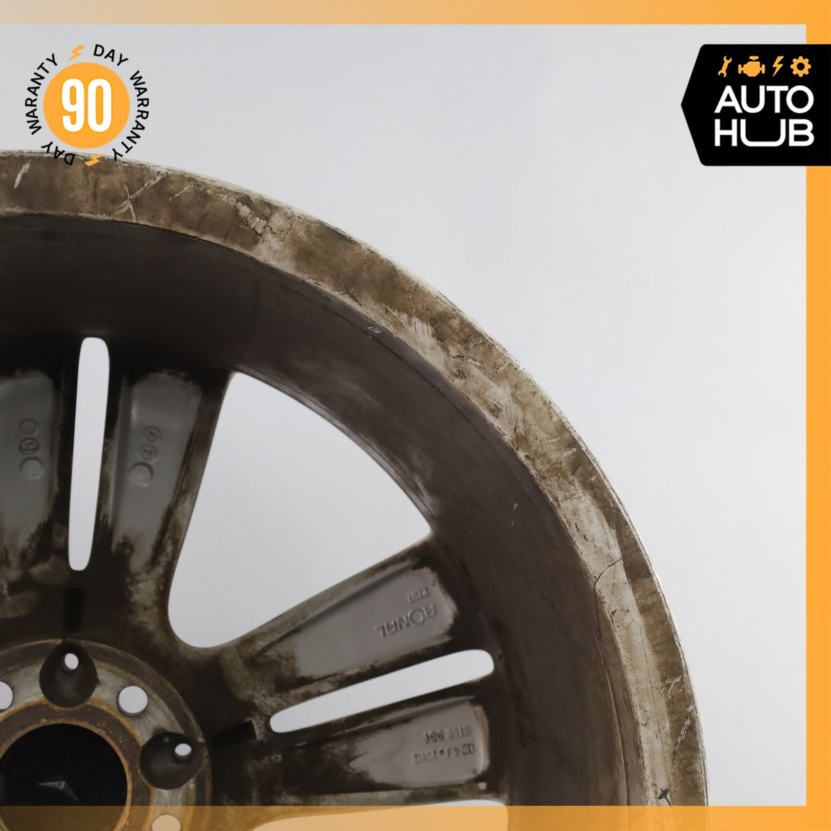 Mercedes X164 GL350 GL450 GL450 8.5 x 20 20" Wheel Rim Silver 1644016002 OEM - photo 11