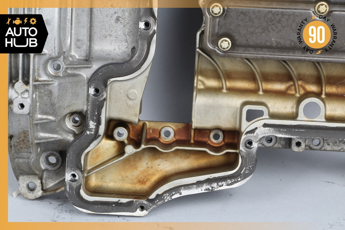 03-06 Mercedes R230 SL500 E500 CLK500 M113 Engine Upper Oil Pan 1130141202 OEM - photo 3