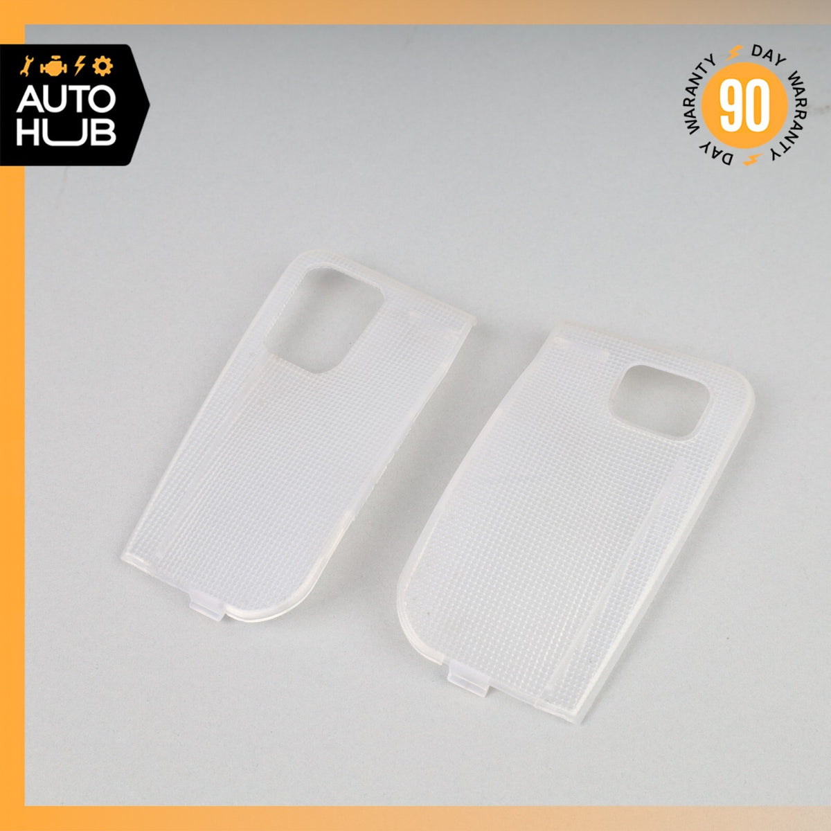Mercedes W208 CLK320 Front Left & Right Dome Light Lens Set OEM - photo 1