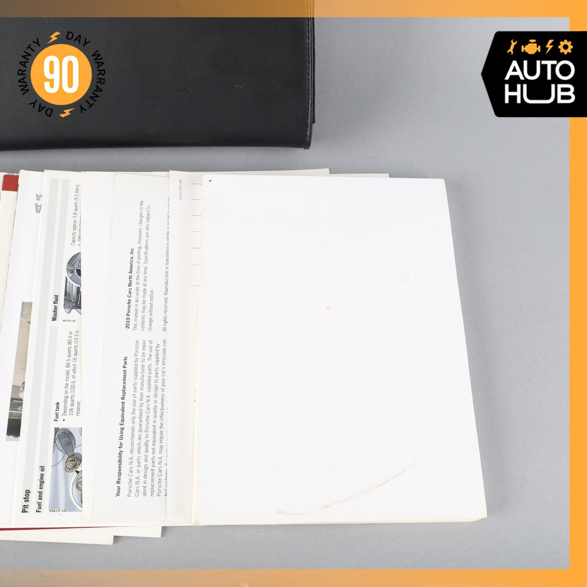 2011 Porsche Panamera 970 Owner's Operator's Manual Book OEM - photo 8