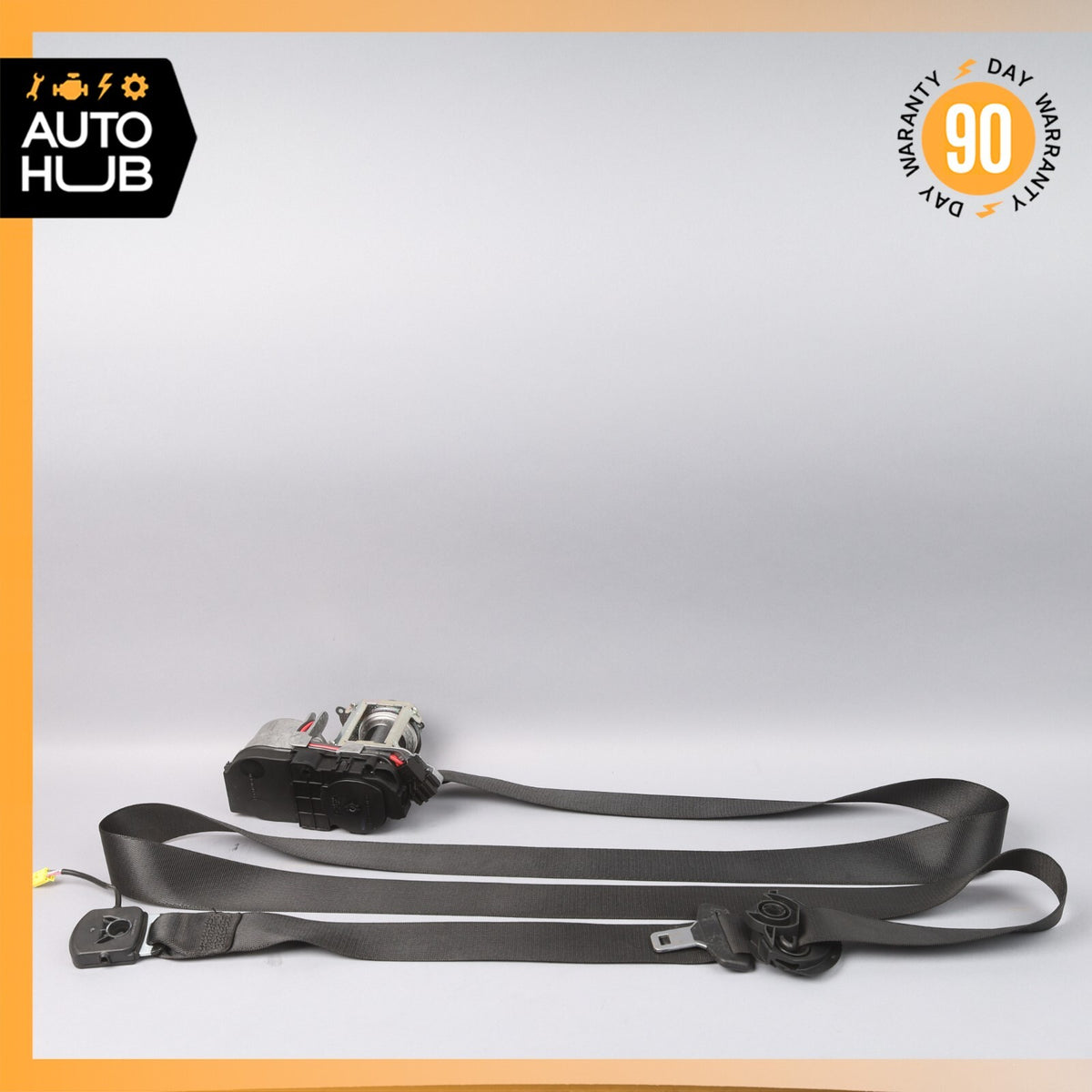 07-10 Mercedes W221 S600 S450 Front Right Passenger Side Seat Belt Black OEM - photo 1