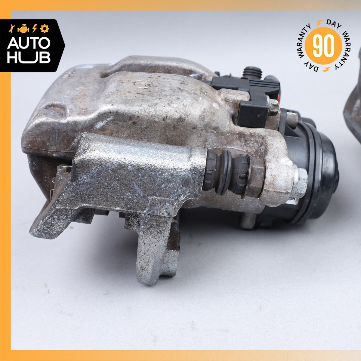 Mercedes W166 ML350 GLE350 Rear Brake Calipers w/ Actuator Set 1664230281 OEM - photo 18