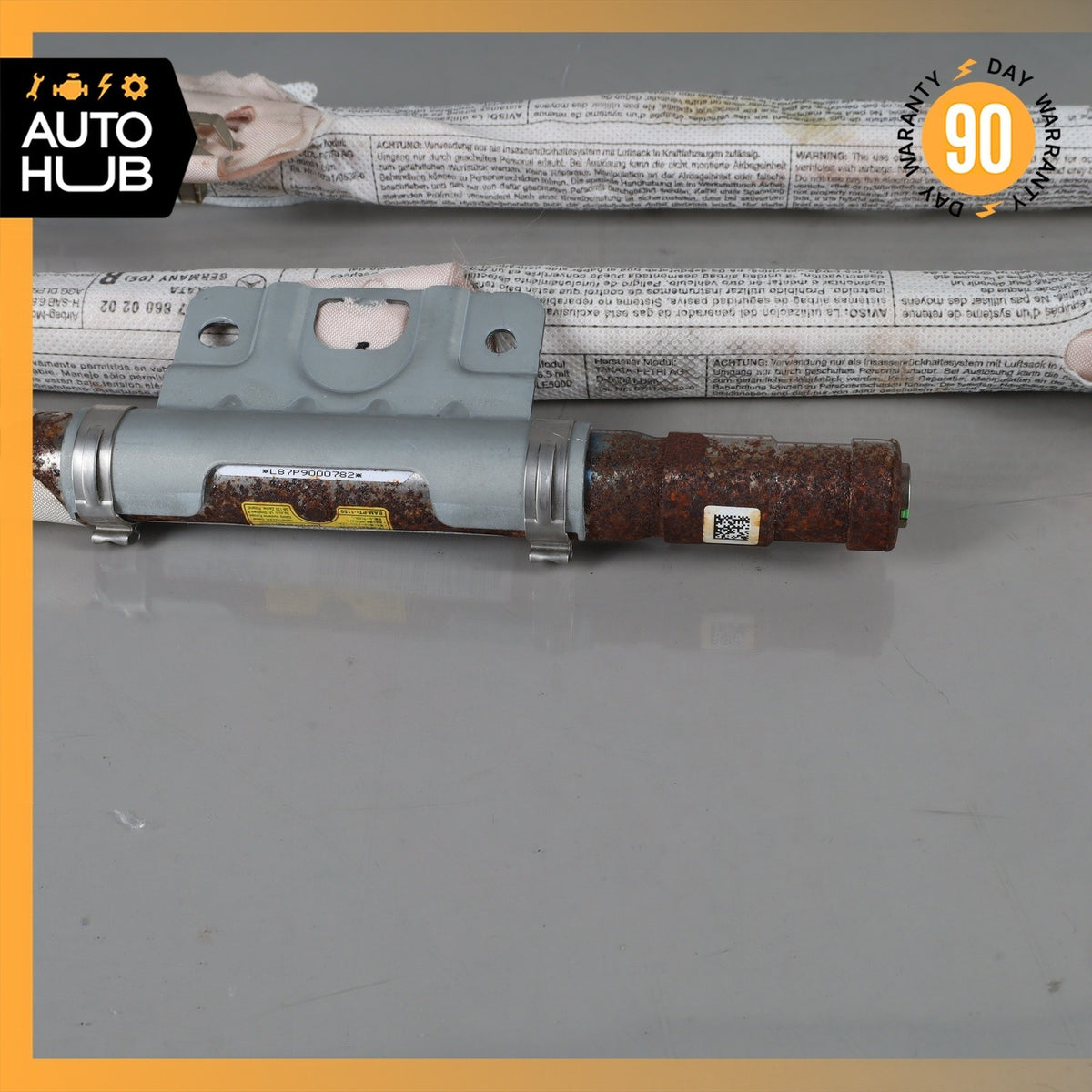 10-17 Mercedes W207 E550 E350 Coupe Roof Curtain Airbag Air Bag Right Side OEM - photo 8